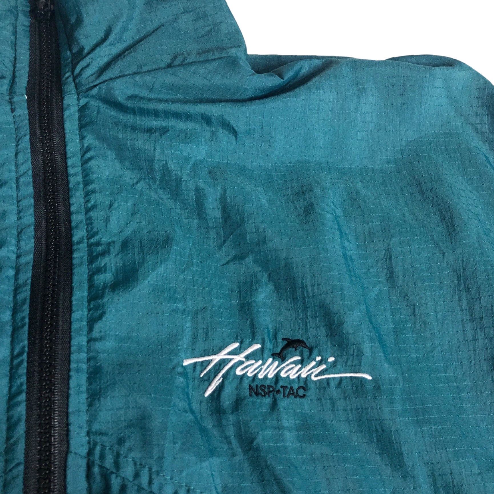 【HILTON】90's Nylon jacket VINTAGE Hilton Windbreaker Jacket Mens Small 80s 90s Multicolor