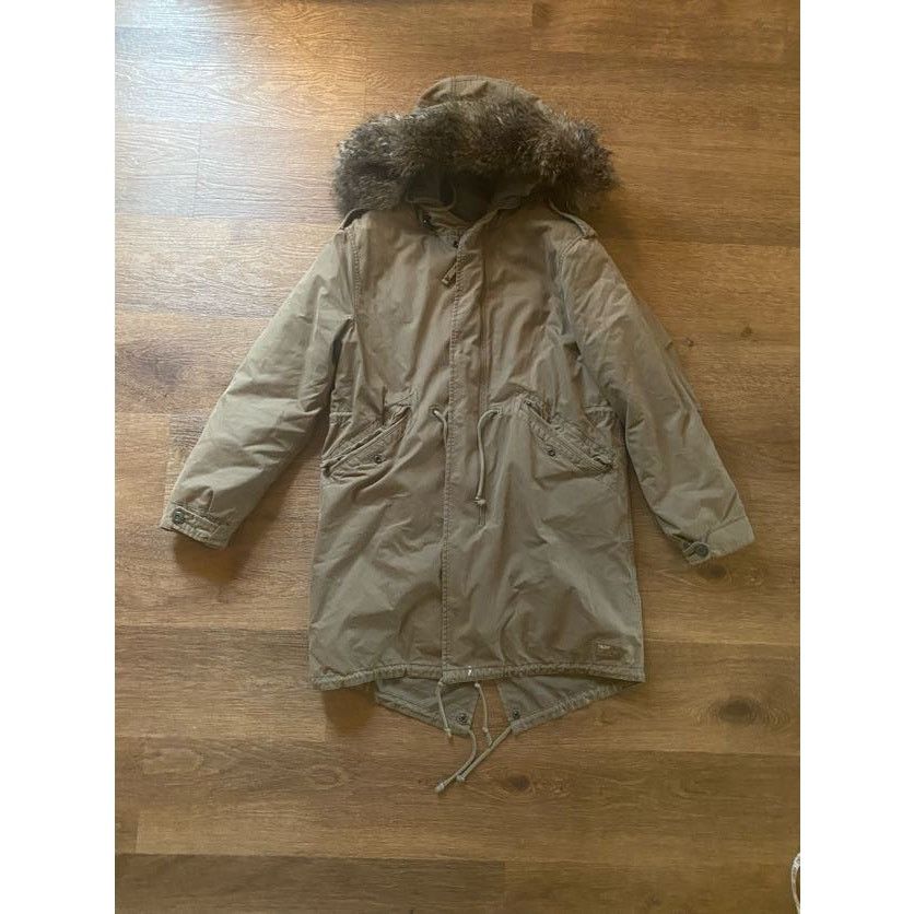 TNA Olive Green Aritzia TNA Brittania Parka Jacket Size M / US 6-8 / IT 42-44 - 1 Thumbnail
