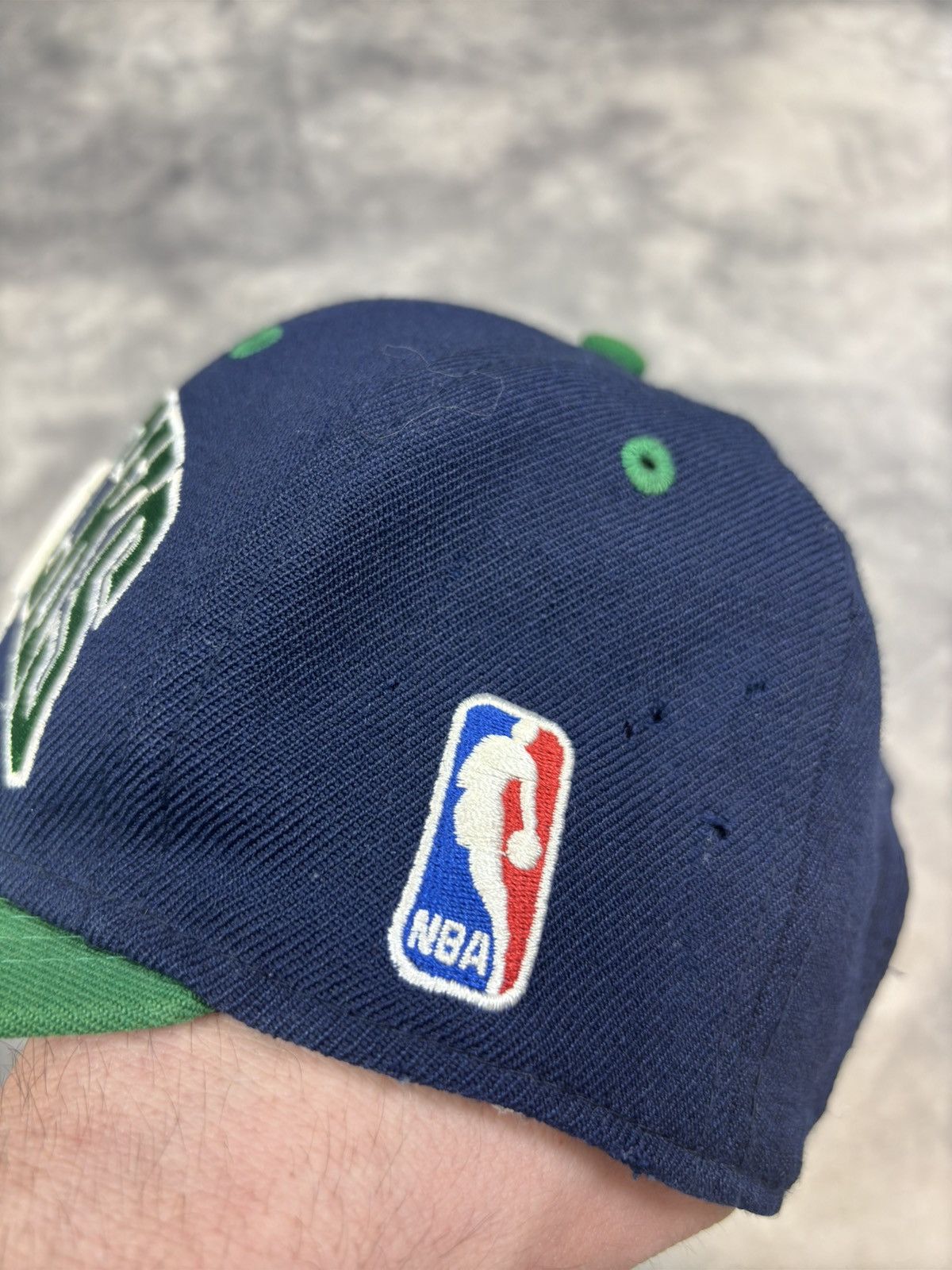 Mitchell & Ness Vintage Dallas Mavericks Mitchell & Ness Snapback Hat Cap Size ONE SIZE - 3 Thumbnail