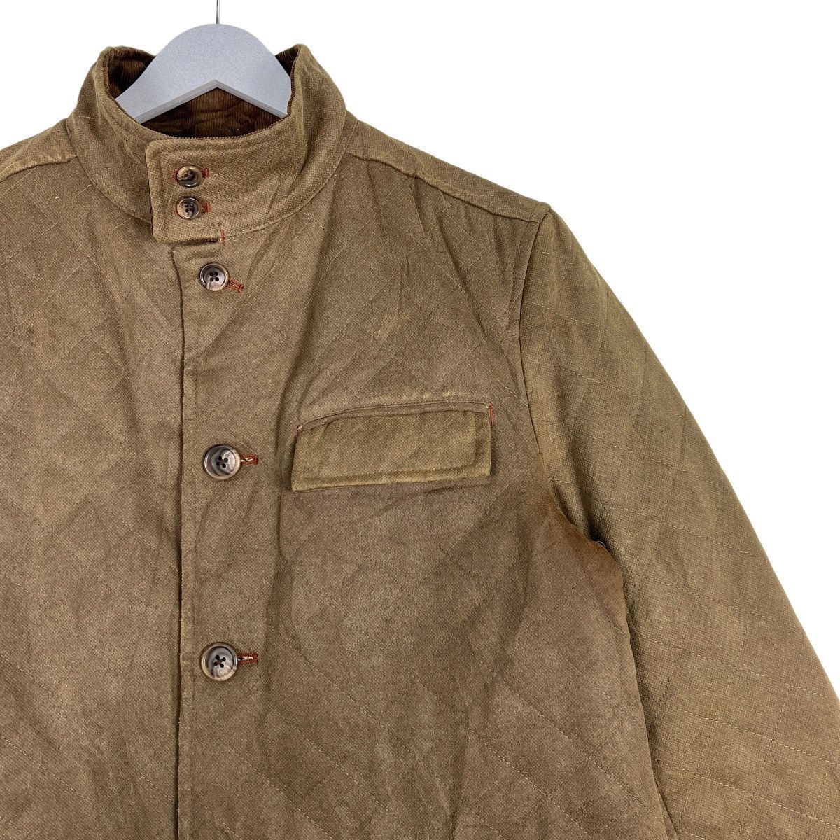 Takeo Kikuchi 🔥 TAKEO KIKUCHI MOLESKIN QUILTED JACKET Size US M / EU 48-50 / 2 - 6 Thumbnail