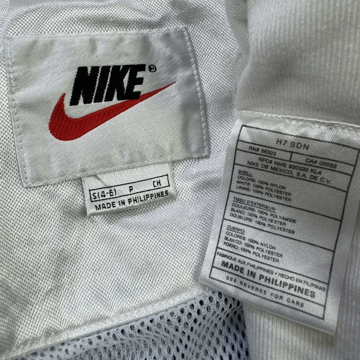 Nike × Vintage 💥Vintage 90s Nike Spell Out Jacket Size US S / EU 44-46 / 1 - 7 Thumbnail
