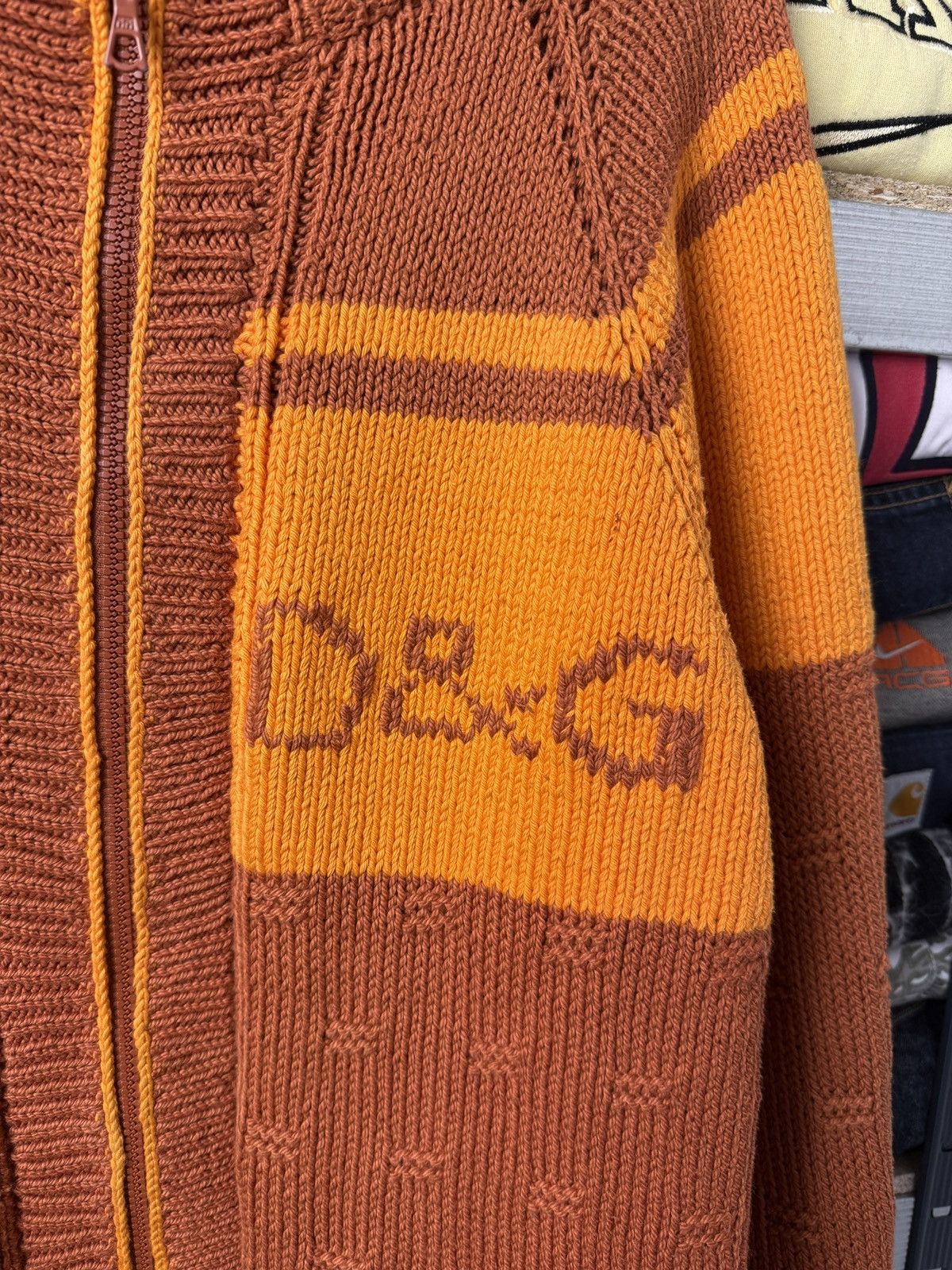 Dolce & Gabbana DOLCE & GABBANA D&G Knit Sweater Big D&G Logo Vintage Size US XL / EU 56 / 4 - 5 Thumbnail