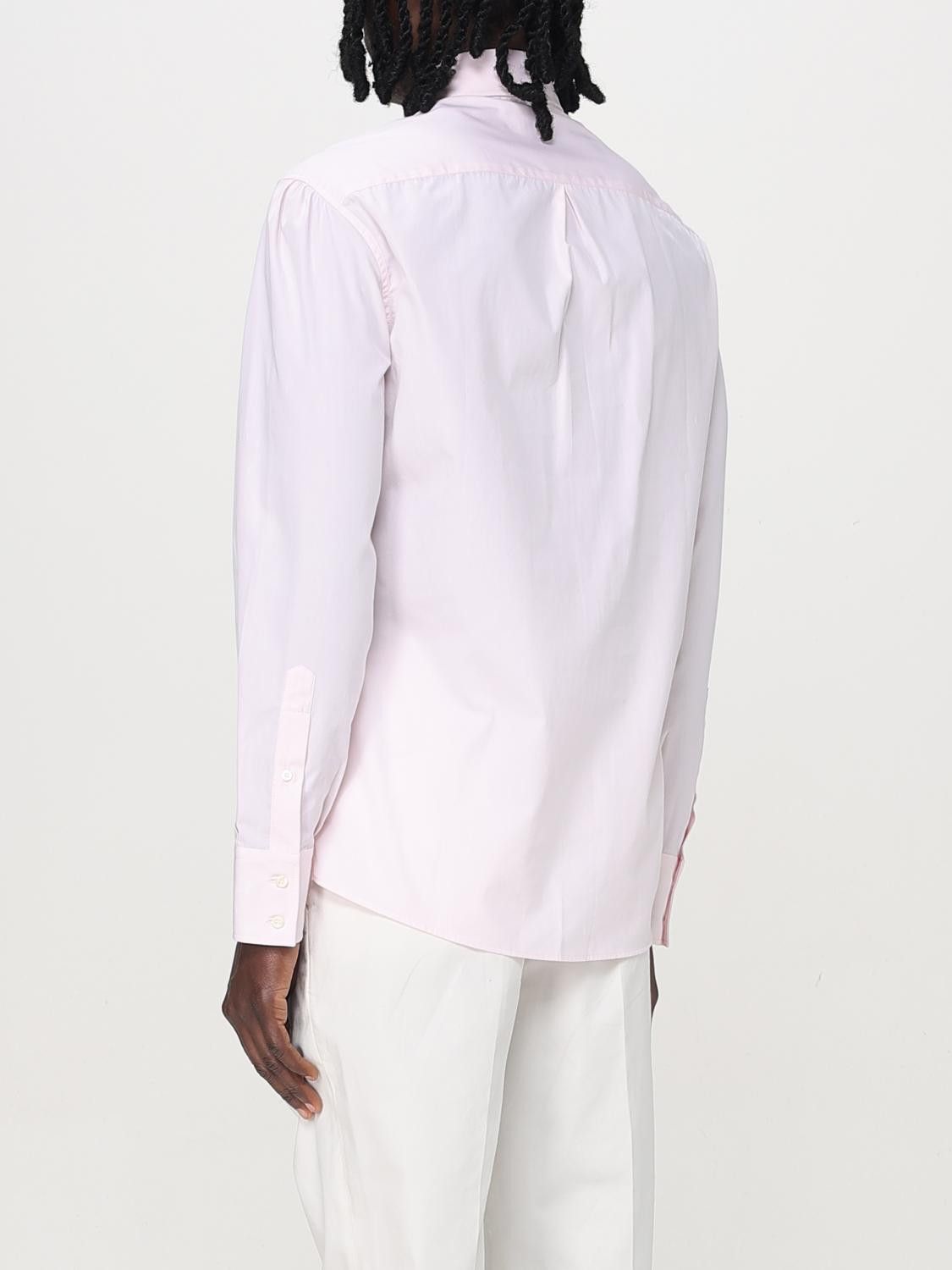 Brunello Cucinelli o1y0526 Solid Color Shirt in Light Pink Size US XXL / EU 58 / 5 - 3 Thumbnail