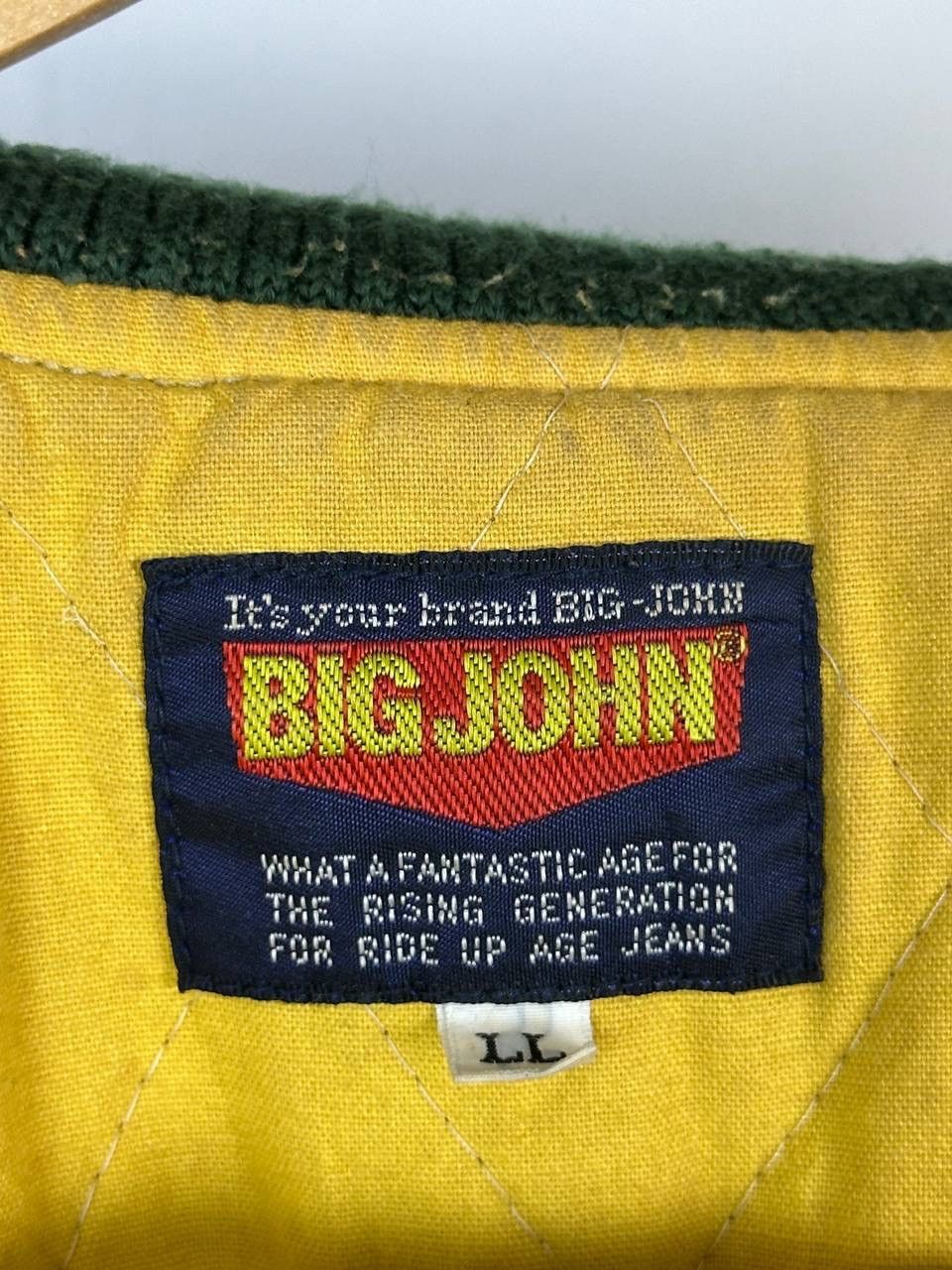Big John × Vintage RARE VINTAGE BIG JOHN DOUBLE POCKET DENIM JACKET Size US L / EU 52-54 / 3 - 11 Thumbnail
