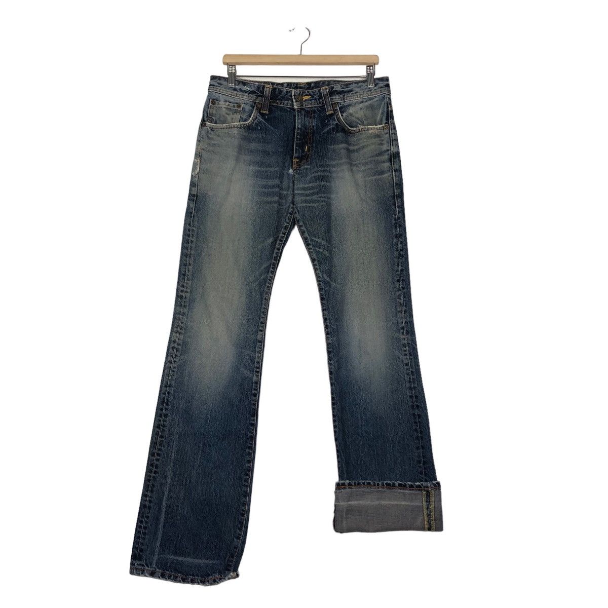 Hysteric Glamour 🔥Vintage Denim Jeans Red Line Edwin Japan Made Size US 32 / EU 48 - 11 Thumbnail