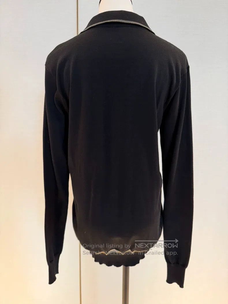 Loewe Loewe Black Collar Knit Top Size M / US 6-8 / IT 42-44 - 2 Thumbnail