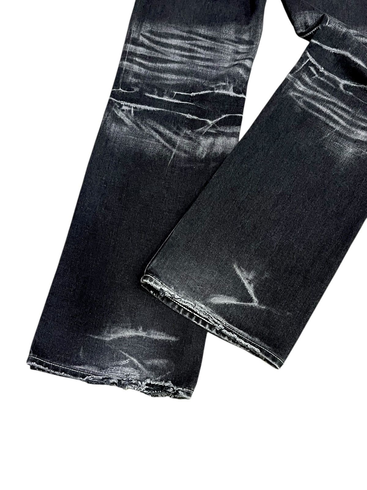 Wrangler 🔥WRAGLER x RODEO BEN TAILOR Clawmark Blasting Black Flare Size US 31 - 7 Thumbnail