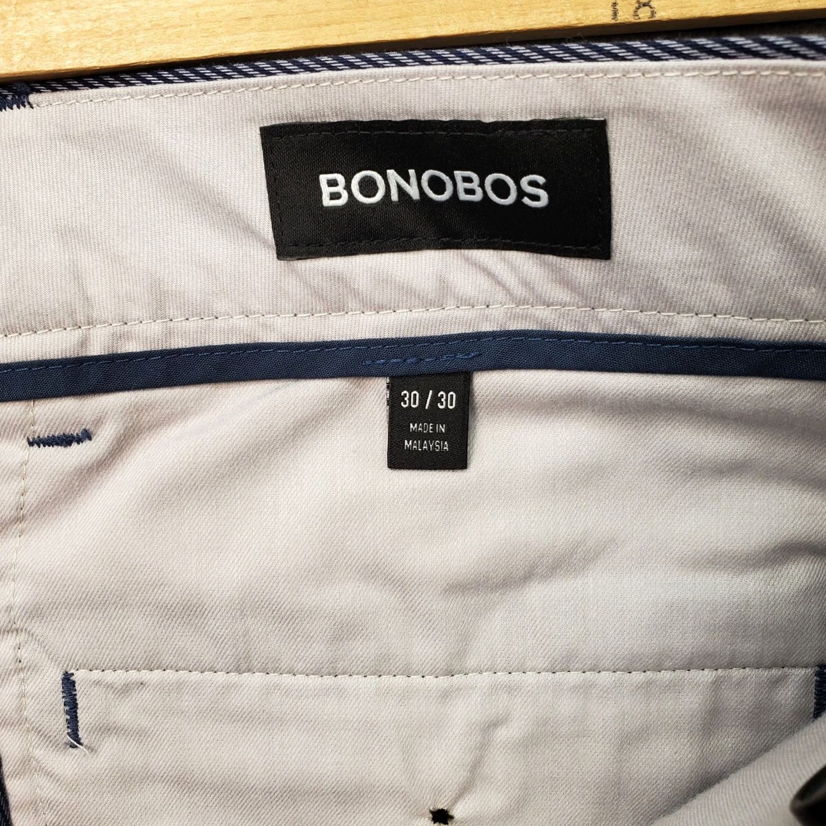 Bonobos Bonobos Dress Pants Mens 30 Multi Pinstripe Slim Friday Slash Pocket Stretchy Dress Pants Mens Size 30 Slim Pinstripe Multicolor Mens Pants Size US 30 / EU 46 - 7 Thumbnail