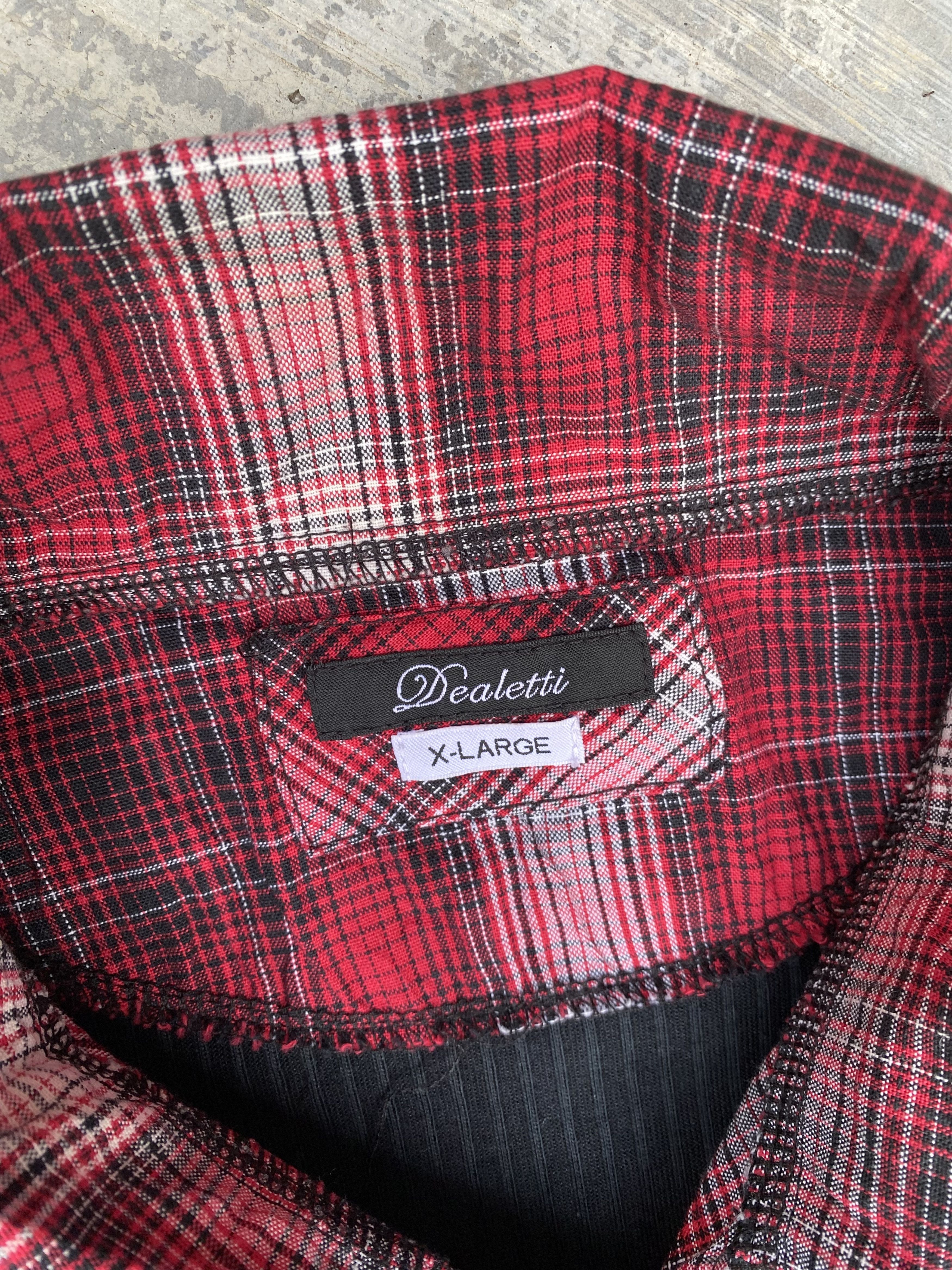 Seditionaries Dealetti black shadow plaid punk jacket Size US L / EU 52-54 / 3 - 8 Thumbnail