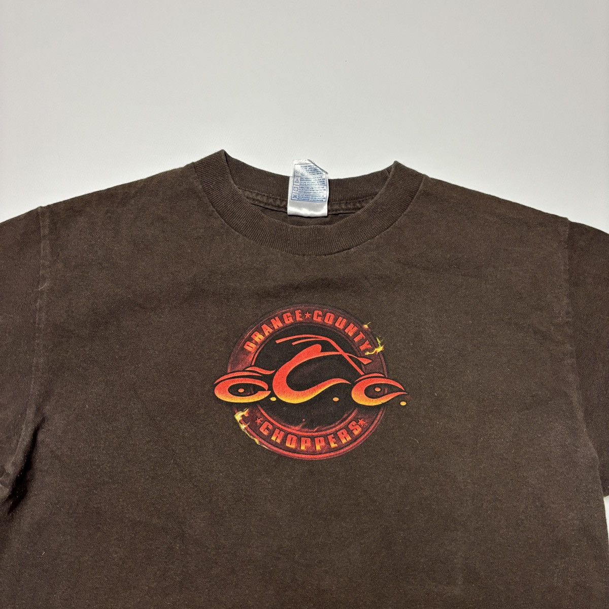 Alstyle × Vintage × West Coast Choppers vintage orange country choppers t-shirt fade alstyle tag 90s Size US S / EU 44-46 / 1 - 2 Thumbnail