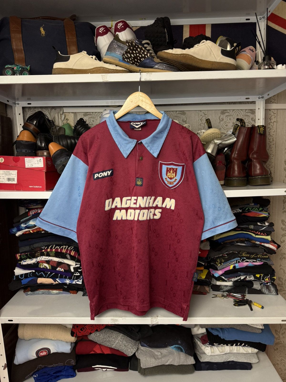 Umbro Vintage Umbro WEST HAM UNITED Centenary Shirt 1995-97 Size US M / EU 48-50 / 2 - 4 Thumbnail