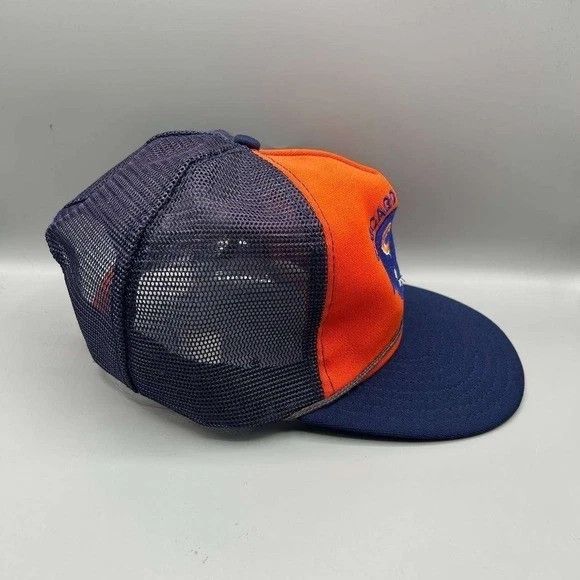 NFL Vintage Chicago Bears Trucker Hat Men M-L NFL Snap Back Cap Size ONE SIZE - 4 Thumbnail