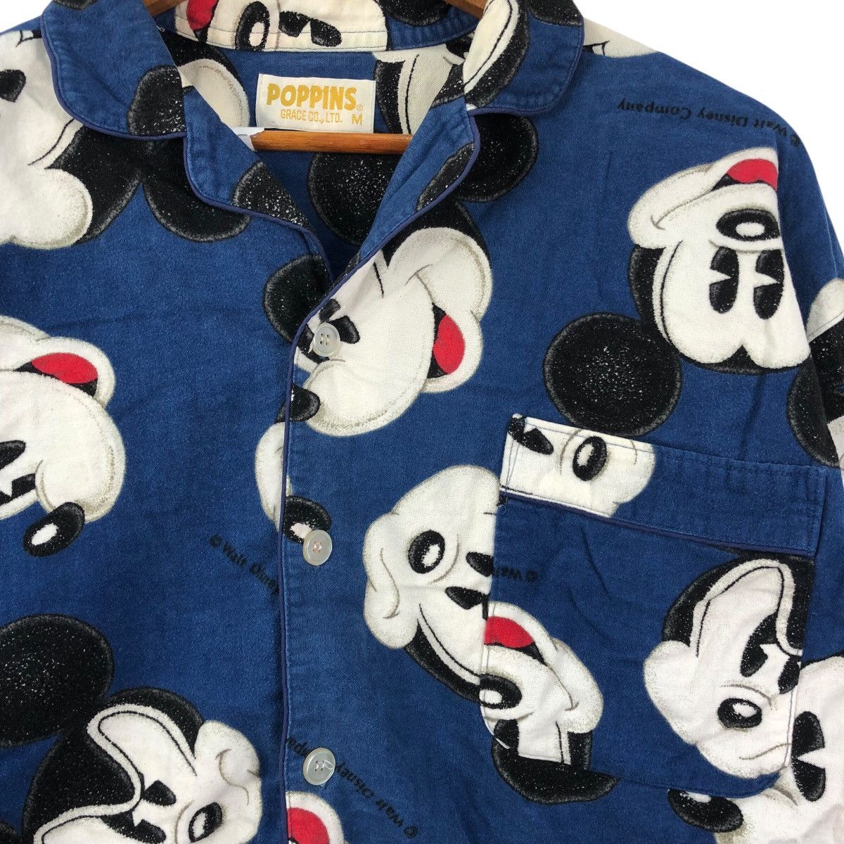 Mickey Mouse Vintage MICKEY MOUSE CARTOON Poppins Fullprint Pyjamas Size M / US 6-8 / IT 42-44 - 4 Thumbnail