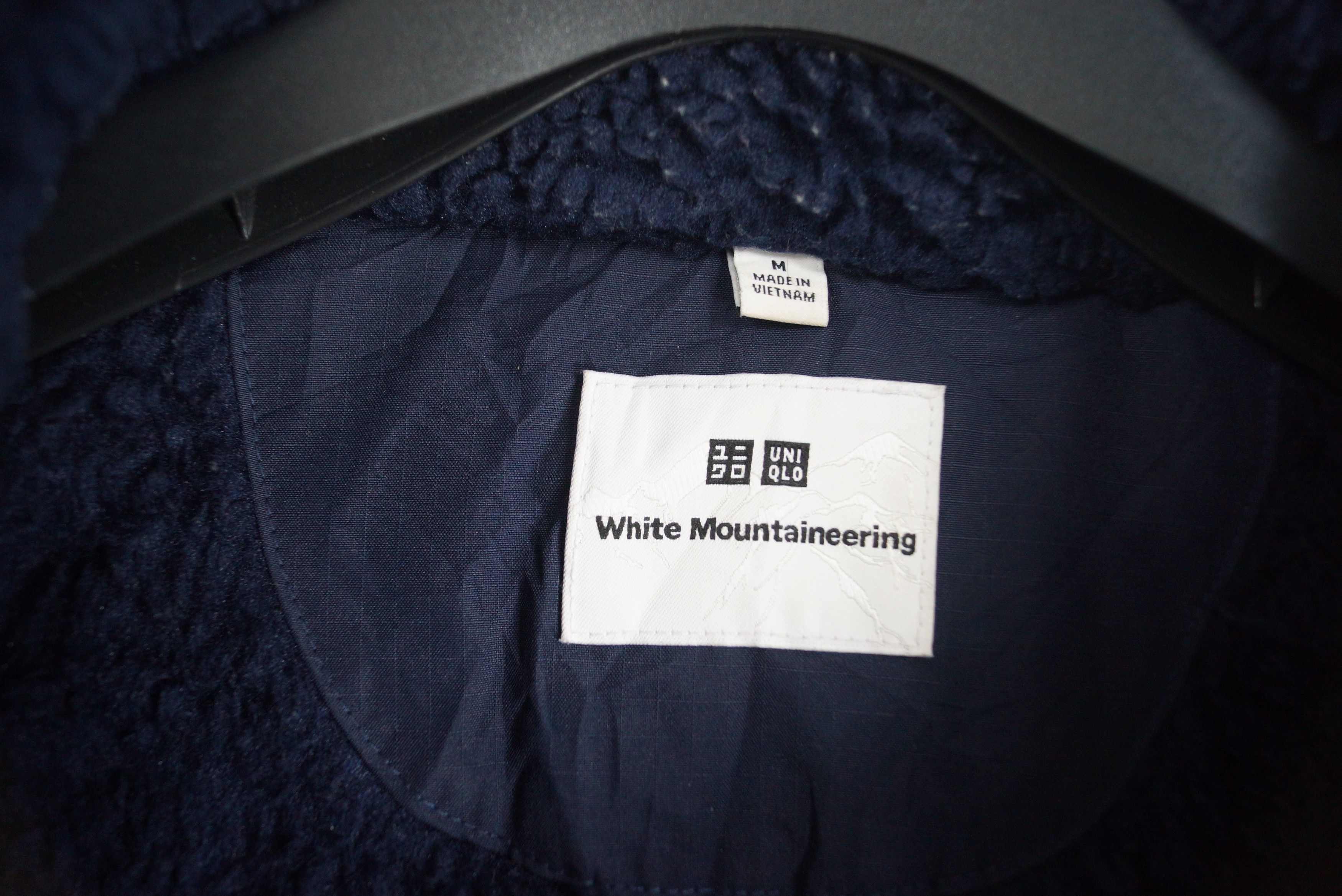 Uniqlo White Mountaineering Fleece Half Button Nice Design