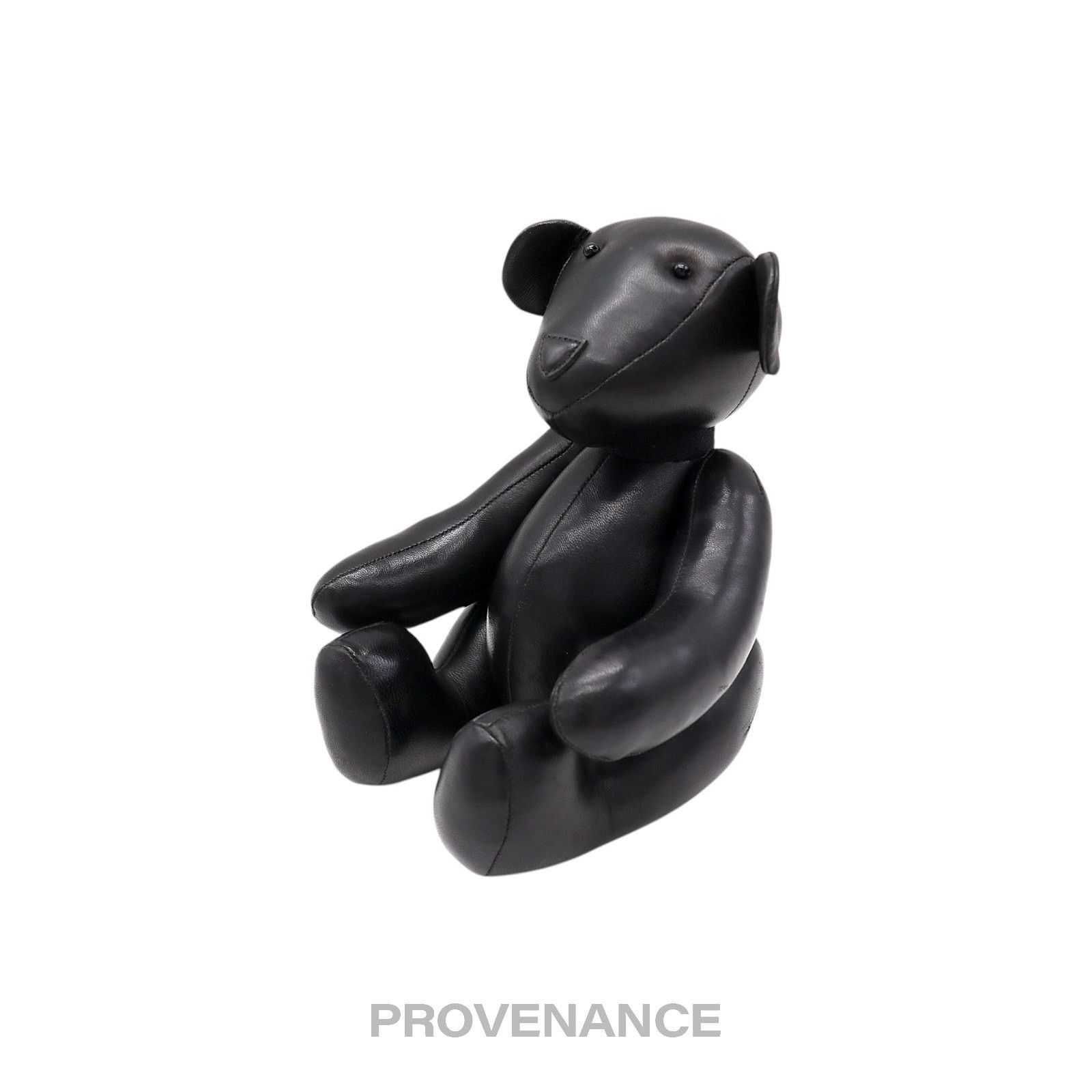 Gucci 🔴 Gucci Teddy Bear - Black Calfskin Leather Size ONE SIZE - 2 Thumbnail