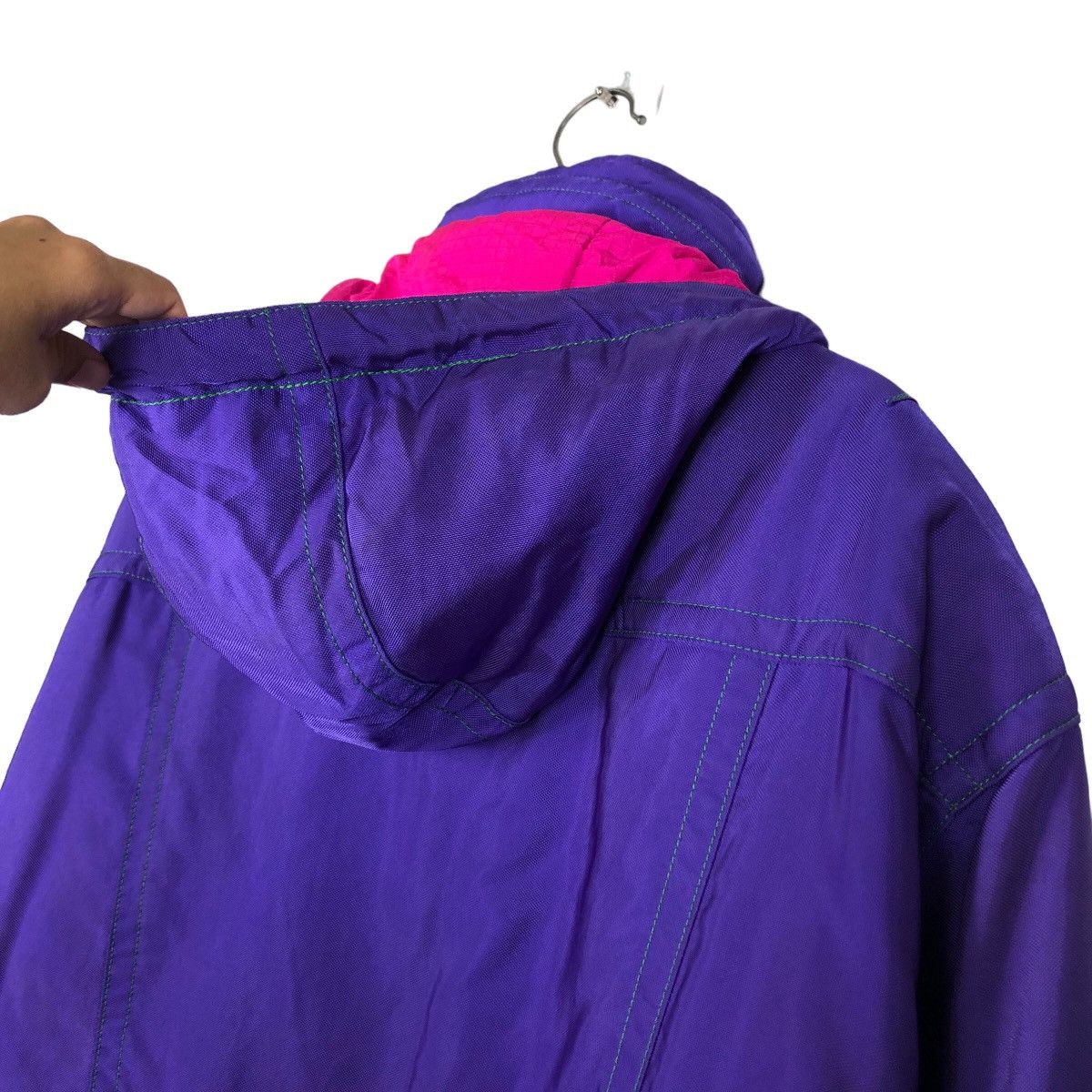 Japanese Brand 🔥Vintage Ski Jacket Multi Colour Ellesse Italy Cargo Pocket Size US M / EU 48-50 / 2 - 9 Thumbnail