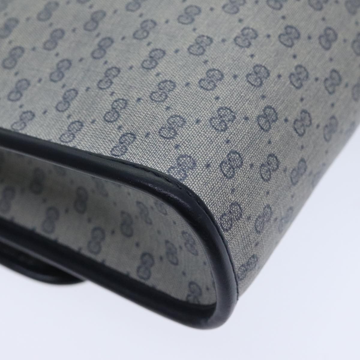 Gucci GUCCI Micro GG Supreme Shoulder Bag Navy Gold 001 115 001 Size ONE SIZE - 13 Thumbnail