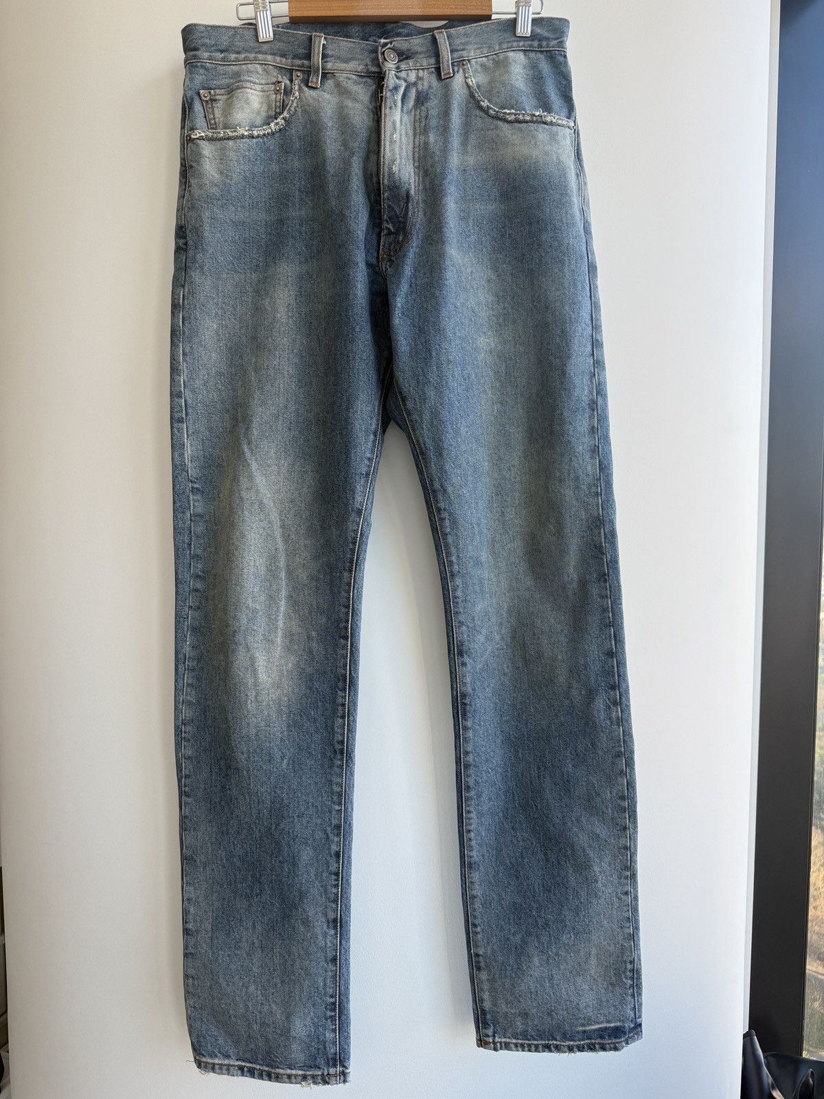 Maison Margiela Maison Margiela High Waisted Denim Jeans Size US 29 - 1 Thumbnail