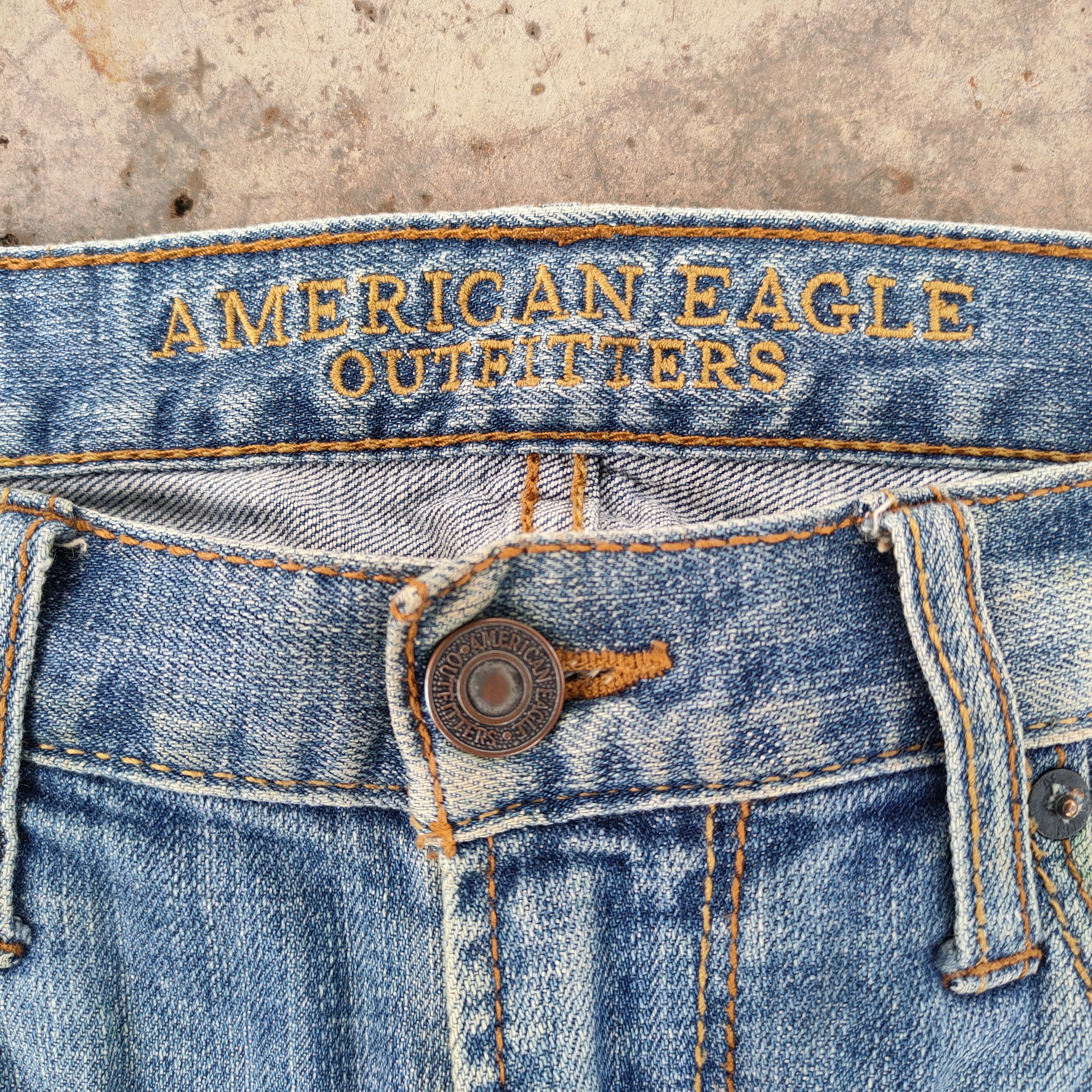 Japanese Brand × Vintage VINTAGE JAPANESE FADED DISTRESSED JEANS DENIM PANTS Size US 31 - 5 Thumbnail