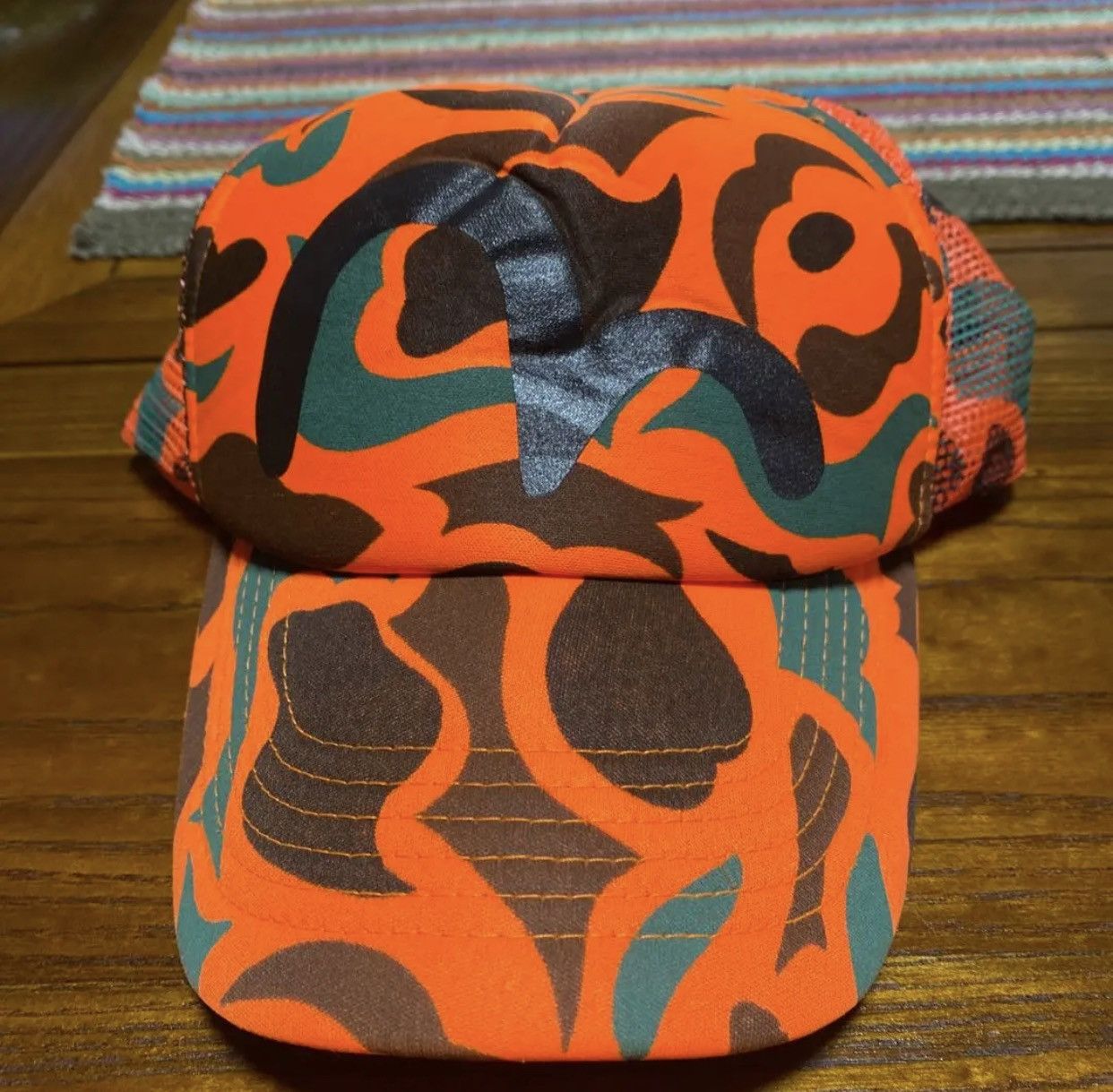 evisu-evisu-y2k-trucker-hat-grailed