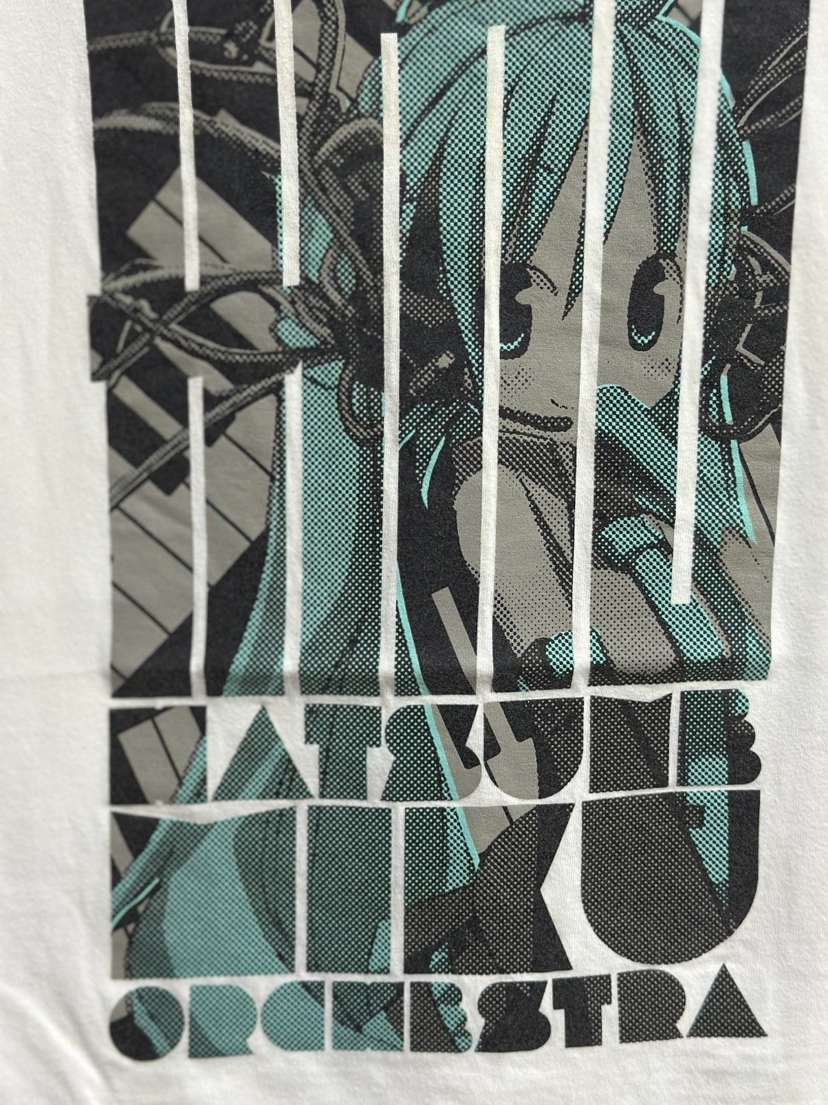 Anime × Japanese Brand × Vintage Vintage Hatsune Miku Orchestra Sun Faded Tee Size US M / EU 48-50 / 2 - 2 Thumbnail