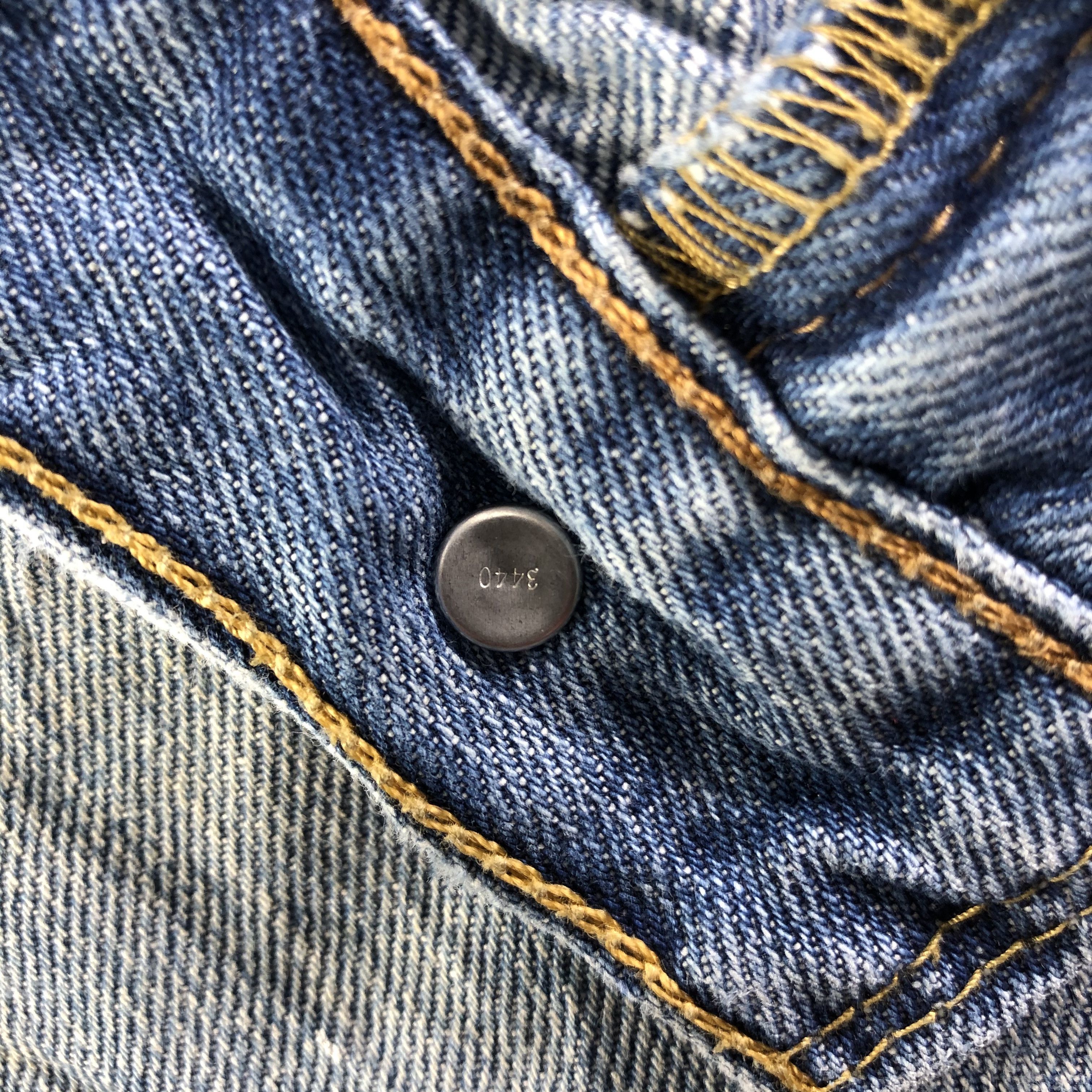 Levi's Vintage Blue Wash Levis 569 Jeans-J4161 Size US 40 / EU 56 - 11 Thumbnail