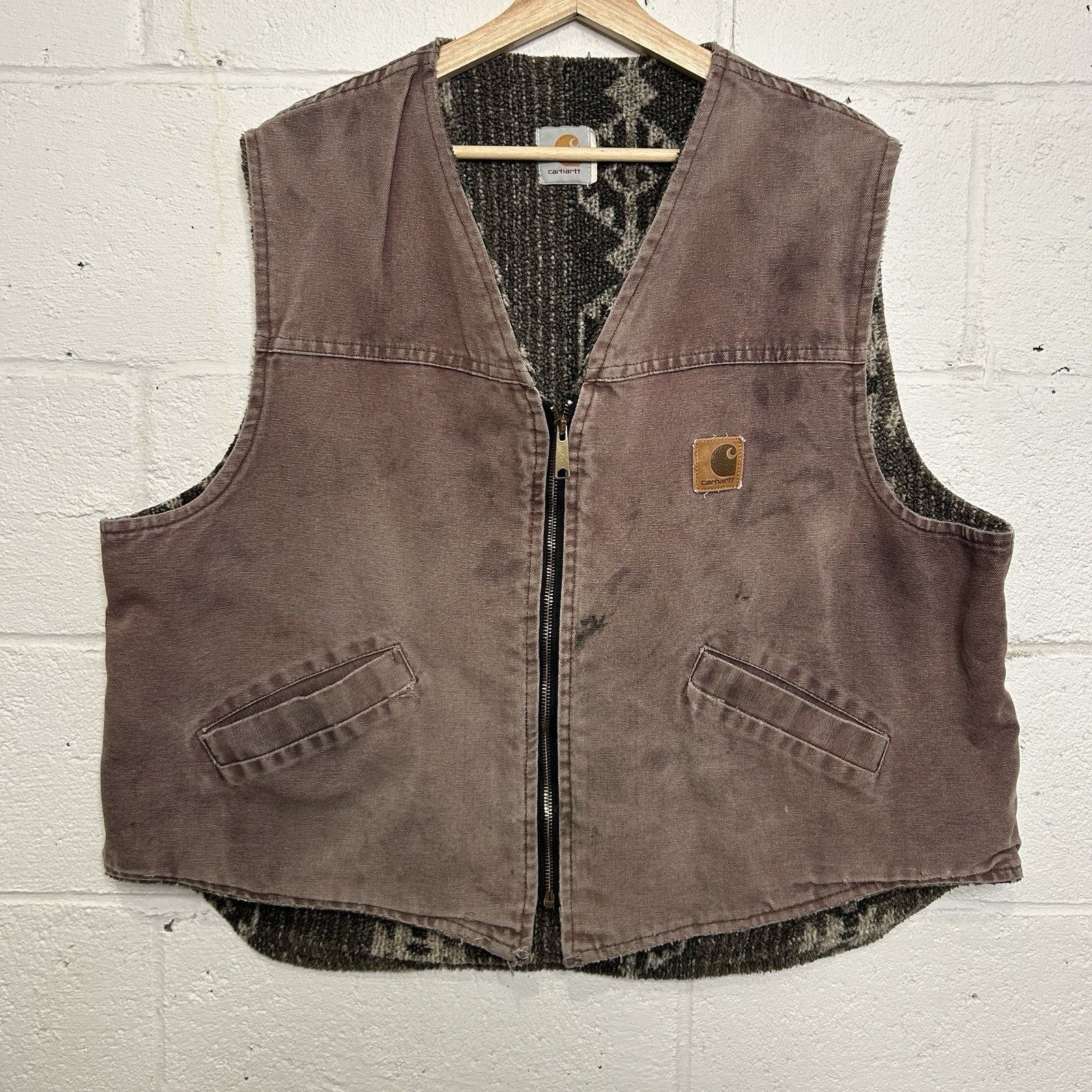 Carhartt Aztec Vest | Grailed