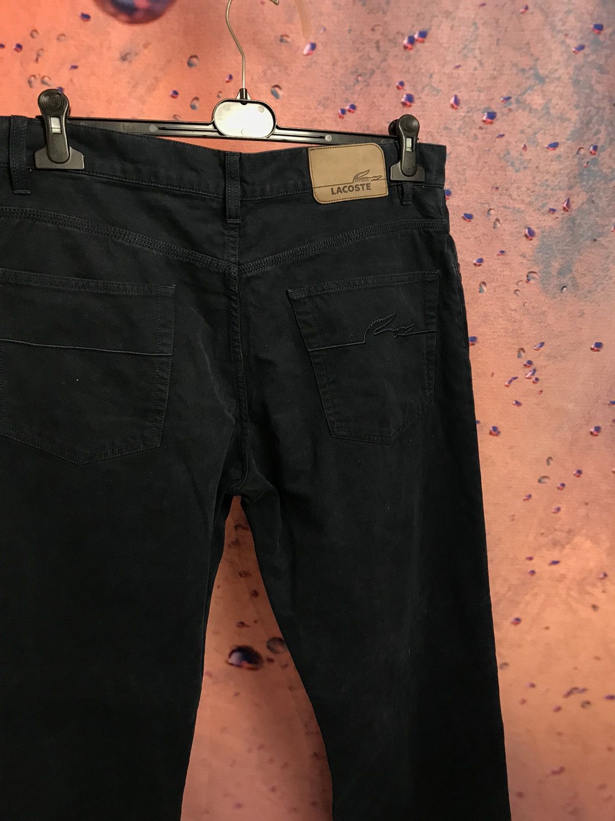 Lacoste × Vintage Vintage Lacoste streetwear pants Size US 34 / EU 50 - 1 Thumbnail