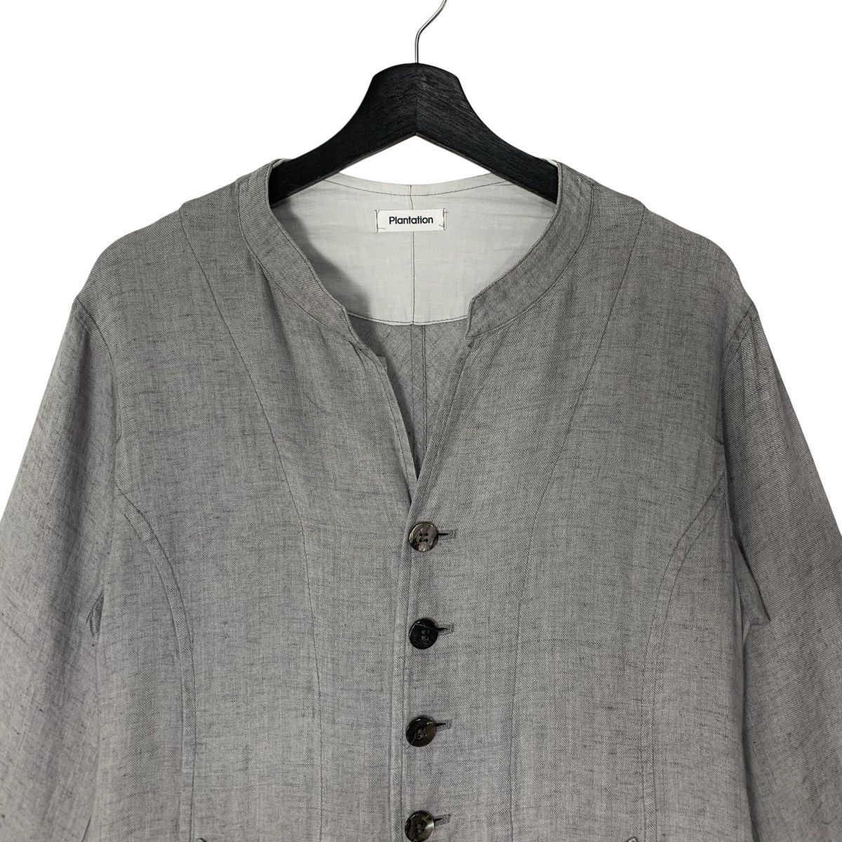 Designer plantation Issey Miyake Designer Luxury Cardigan Jacket Size S / US 4 / IT 40 - 2 Thumbnail