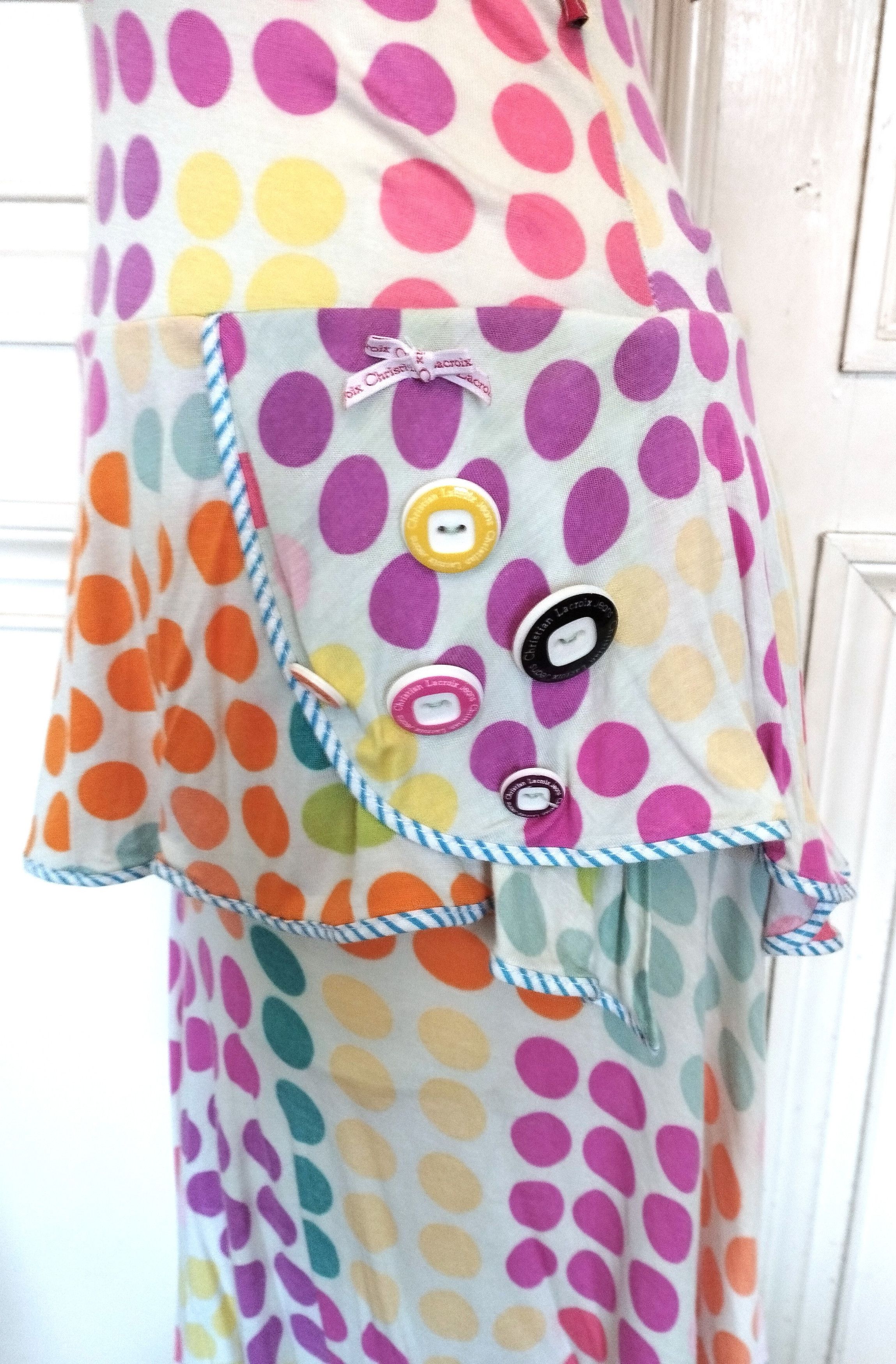 Christian Lacroix Christian Lacroix Robe Bustier Dotties TS/M Size M / US 6-8 / IT 42-44 - 1 Thumbnail