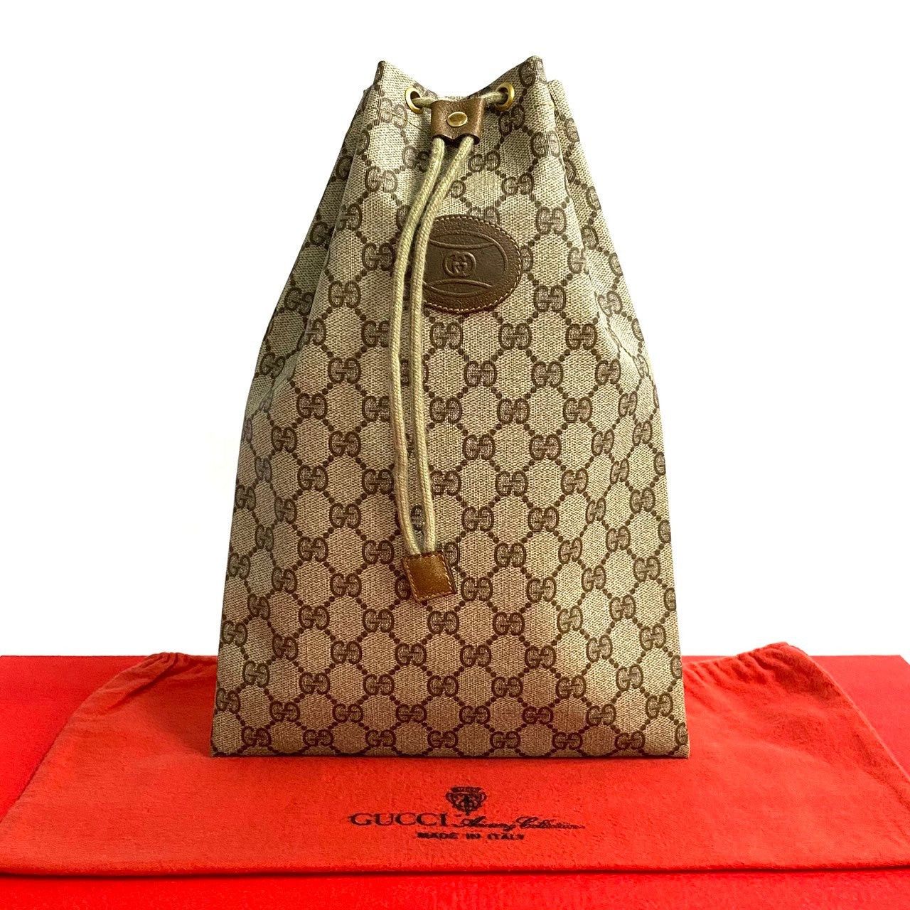 Gucci Gucci Handbag Brown Leather Size ONE SIZE - 1 Thumbnail
