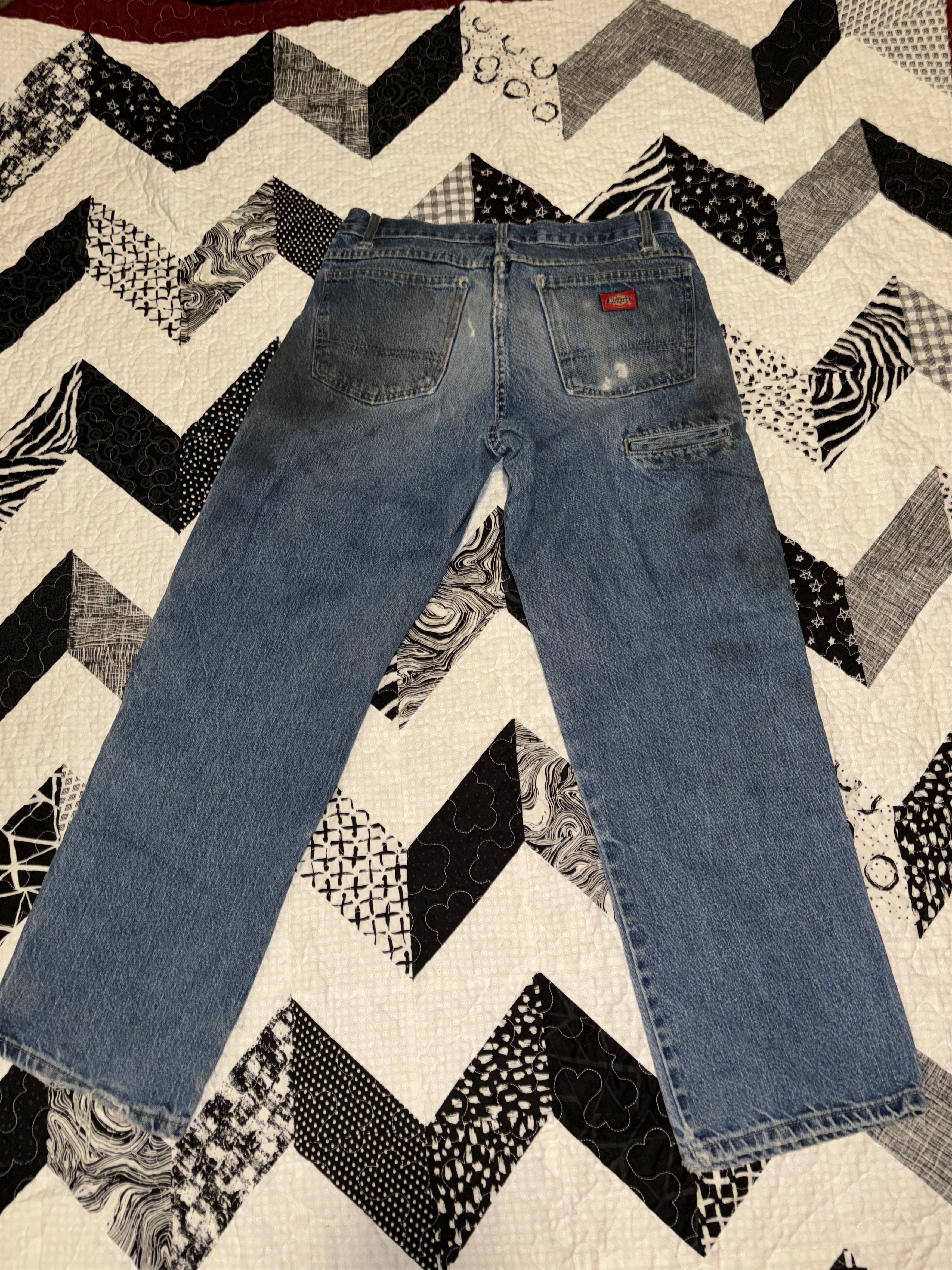 Dickies Dickies distressed double knee denim Size US 30 / EU 46 - 7 Thumbnail