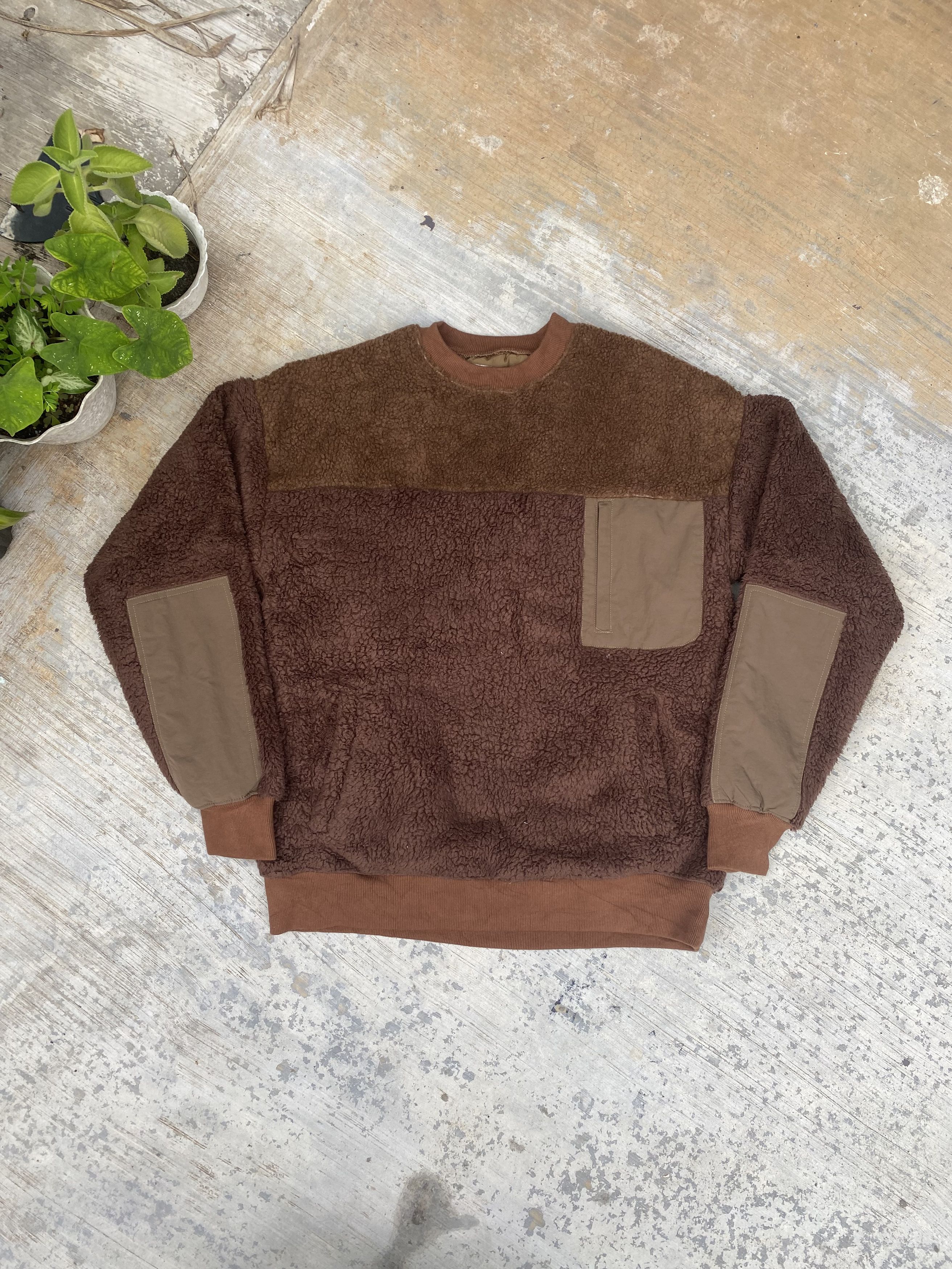 Japanese Brand AW Cotorica Sherpa Sweater Size US M / EU 48-50 / 2 - 1 Thumbnail