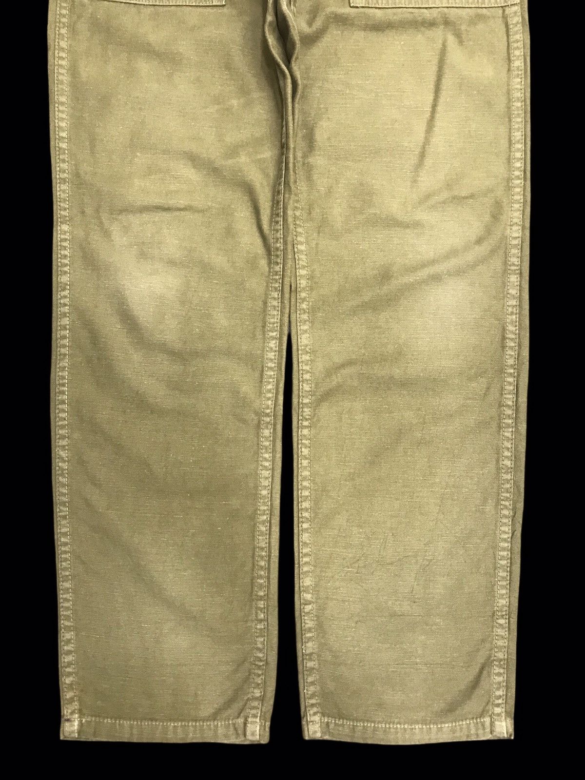 FOB Factory × Japanese Brand 💥FOB FACTORY Japan OG107 Vintage Dsigner Military Pant F105 Size US 33 - 4 Thumbnail