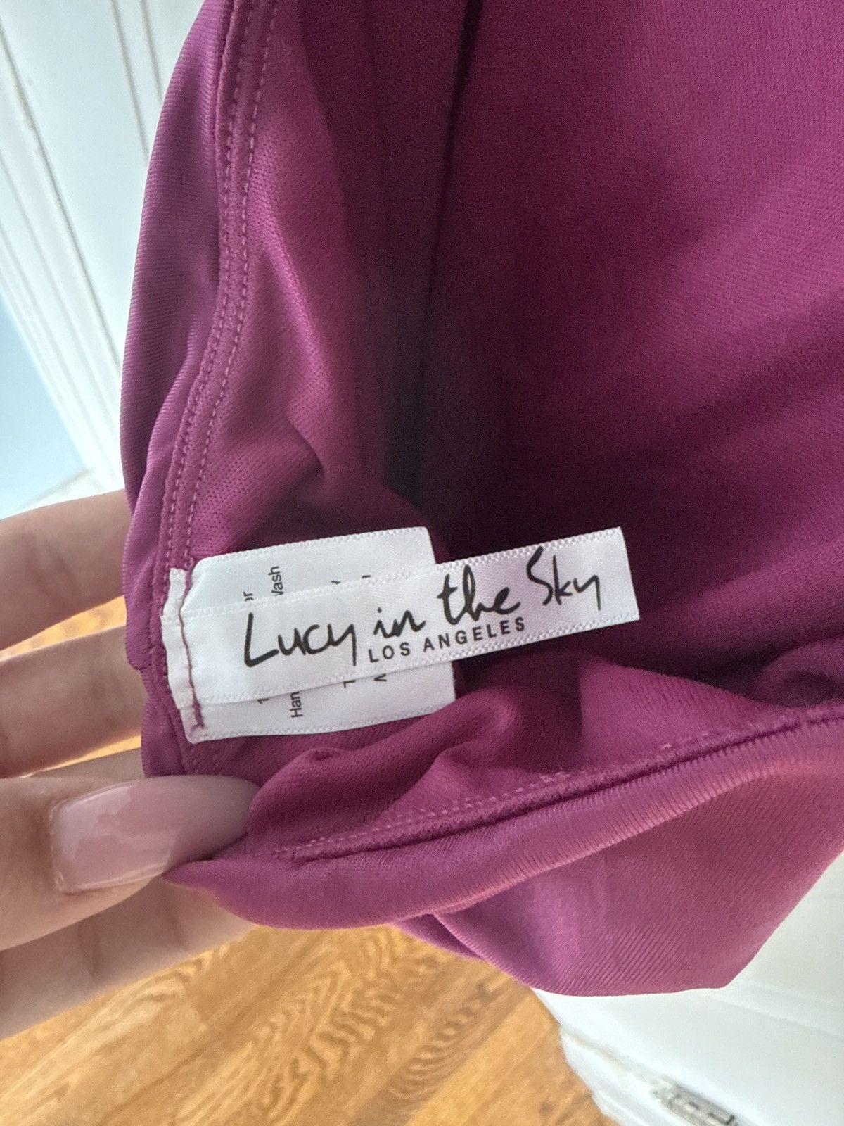 Other Lucy in the sky purple mini dress Size S / US 4 / IT 40 - 3 Thumbnail