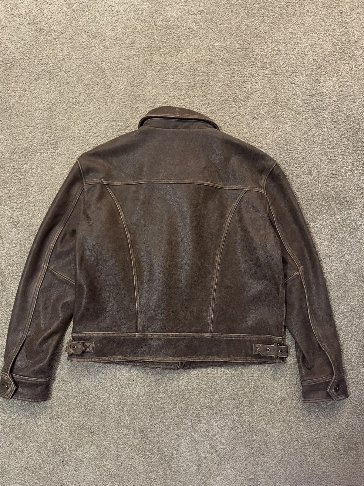 HEAVY AGED mutimer WASH JACKET LEATHER ジャケット・アウター
