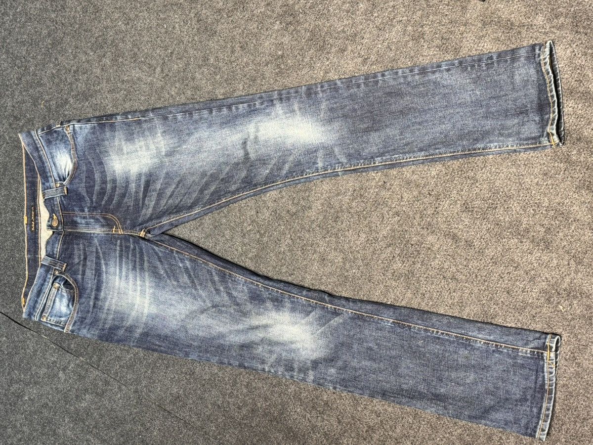 Nudie Jeans Nudie Jeans Co.-Grim Tim (Dry Organic) Made in Italy Size US 32 / EU 48 - 2 Thumbnail