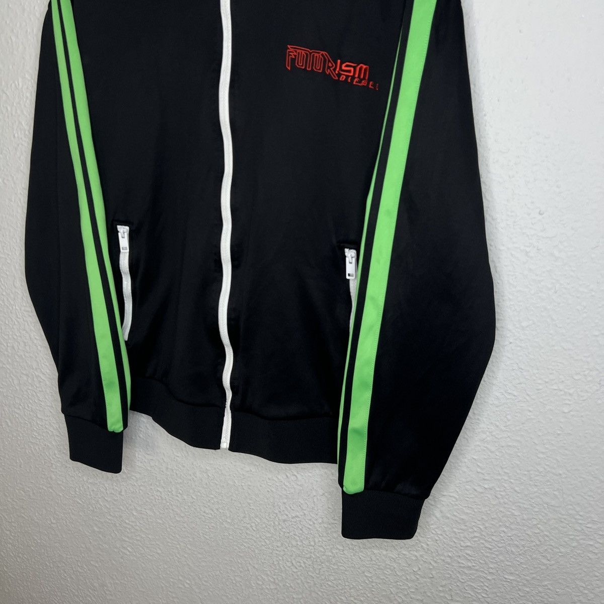 Diesel Diesel Hisoka Track Jacket Zip Sweatshirt Nylon Futurism Size US XL / EU 56 / 4 - 4 Thumbnail