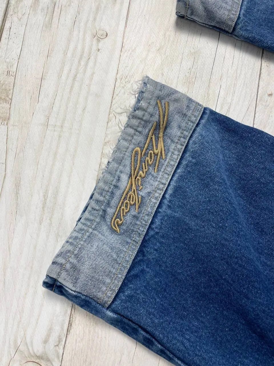 Karl Kani Vintage Karl Kani Denim Baggy Jeans Rap Big Logo 90s Size US 32 / EU 48 - 17 Thumbnail
