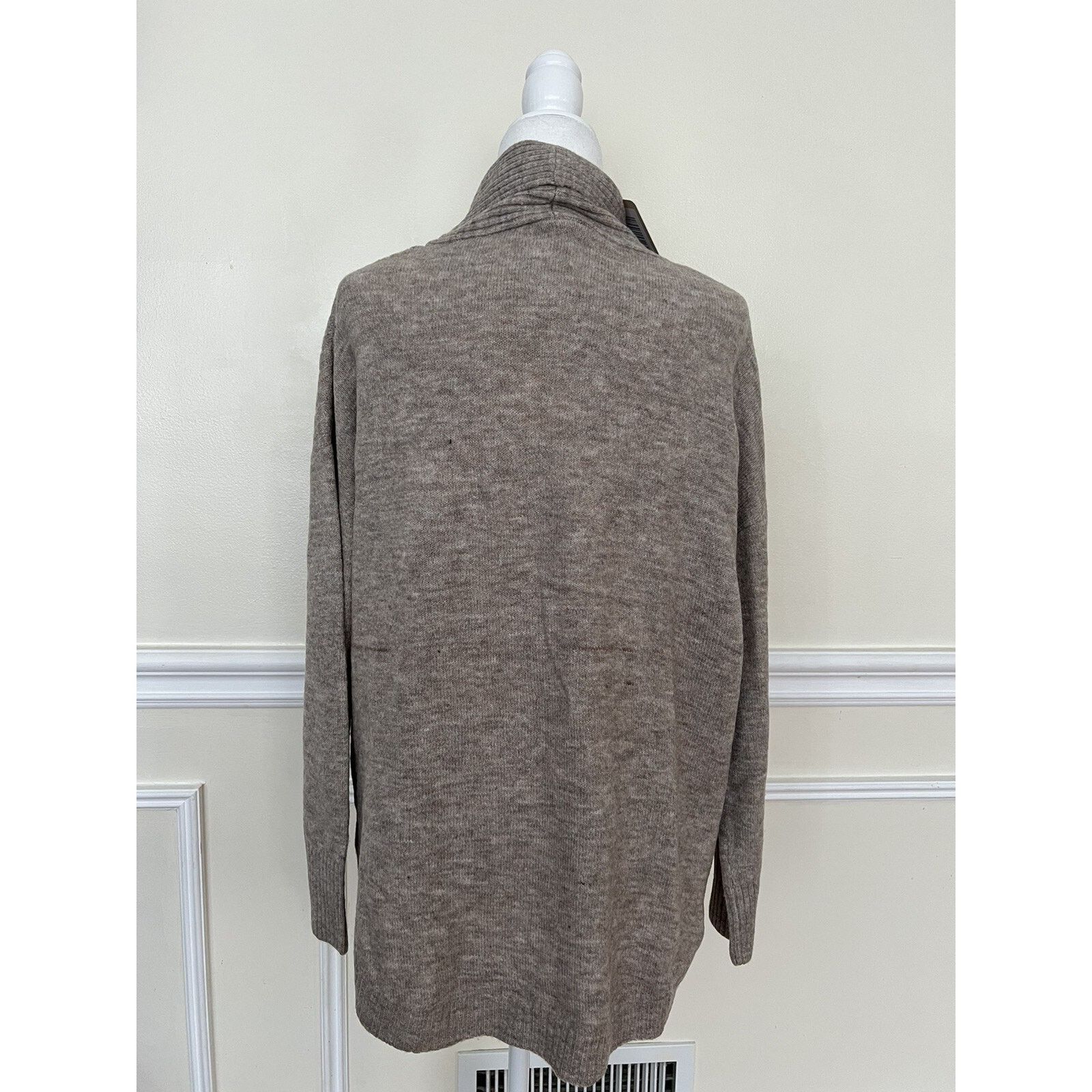 & Other Stories COMO VINTAGE Nordstrom Neck beige gray Sweater M NWT A003539 Size M / US 6-8 / IT 42-44 - 4 Thumbnail