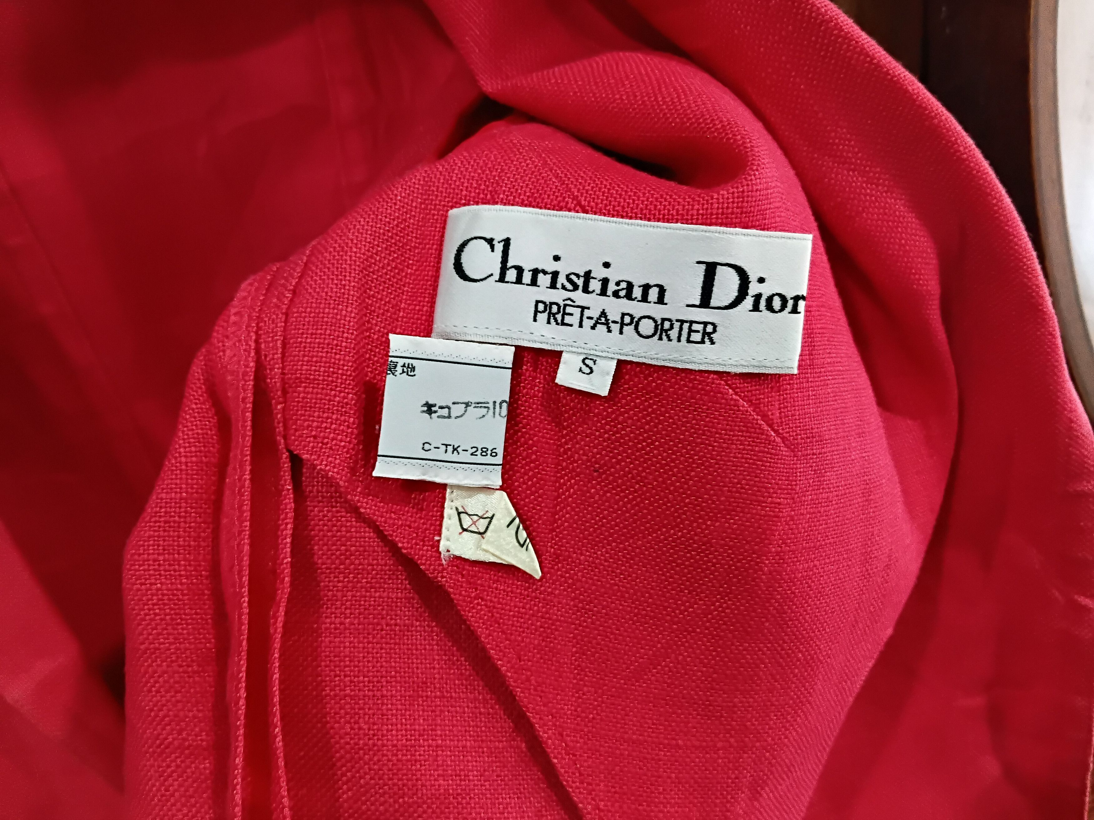 Christian Dior Monsieur Vintage Christian Dior Blazer Jacket Size S / US 4 / IT 40 - 6 Thumbnail