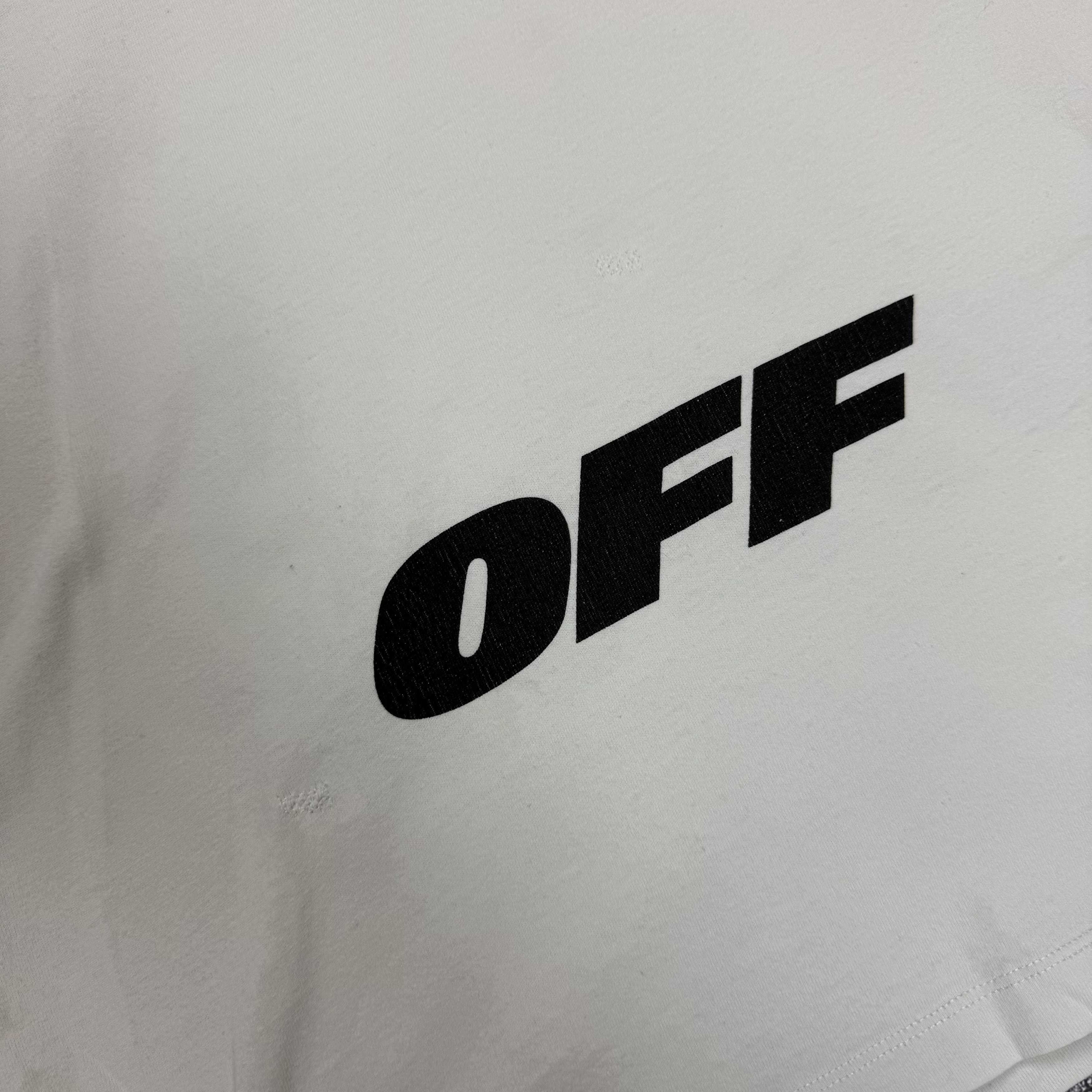 Off-White Off White Small Spell Out White Tee Virgil Abloh Size US S / EU 44-46 / 1 - 2 Thumbnail