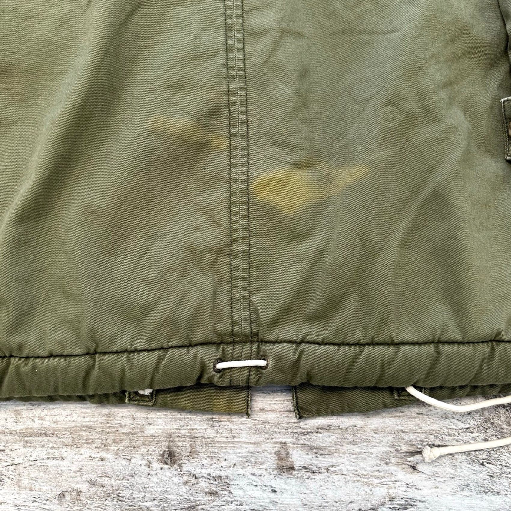 Abercrombie & Fitch VINTAGE Abercrombie & Fitch Green Womens S Sherpa Lined Military Parka Jacket Size S / US 4 / IT 40 - 4 Thumbnail