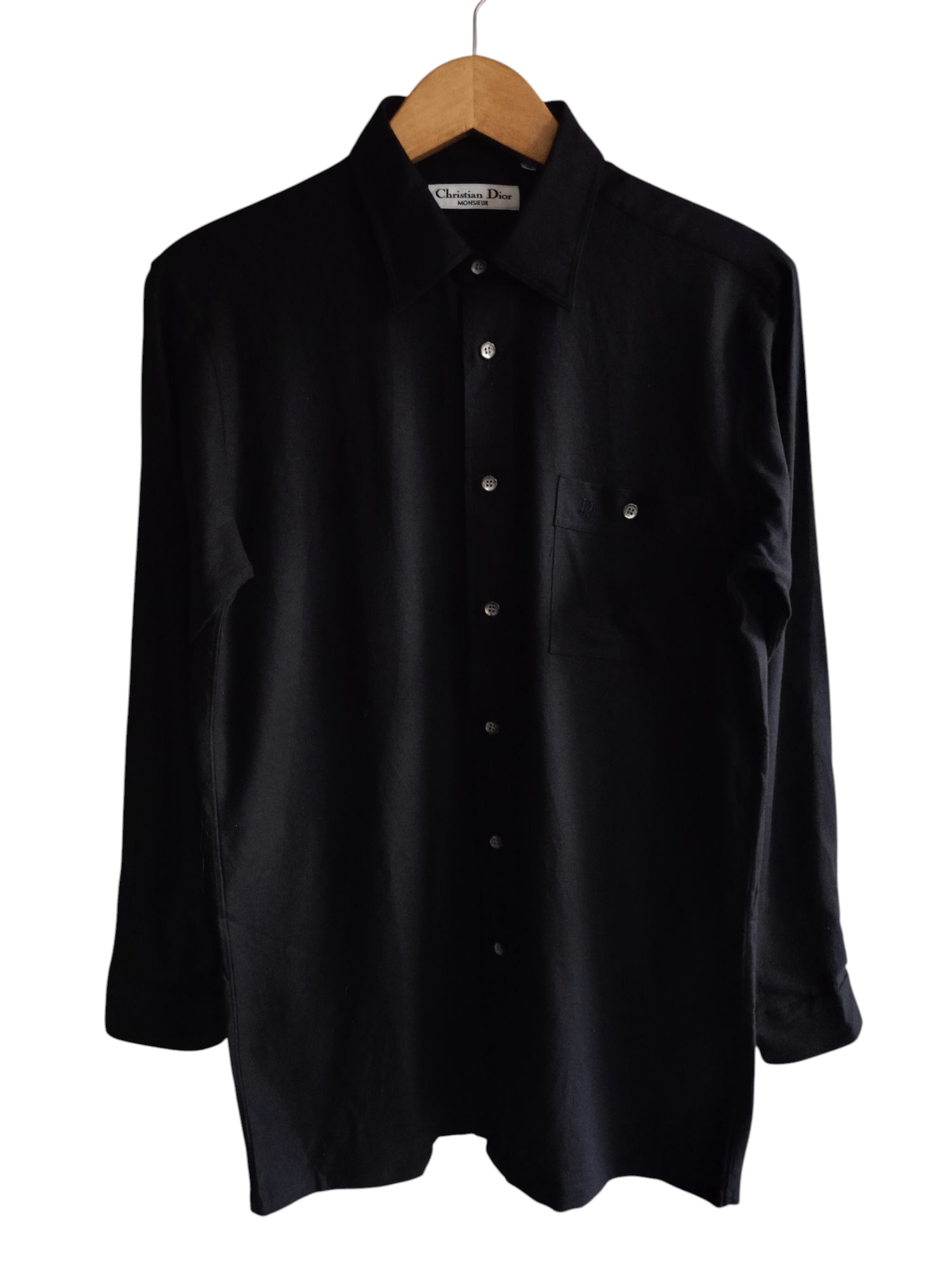 Christian Dior Monsieur × Dior Christian Dior Monsieur Black Button Shirts Size US M / EU 48-50 / 2 - 1 Thumbnail
