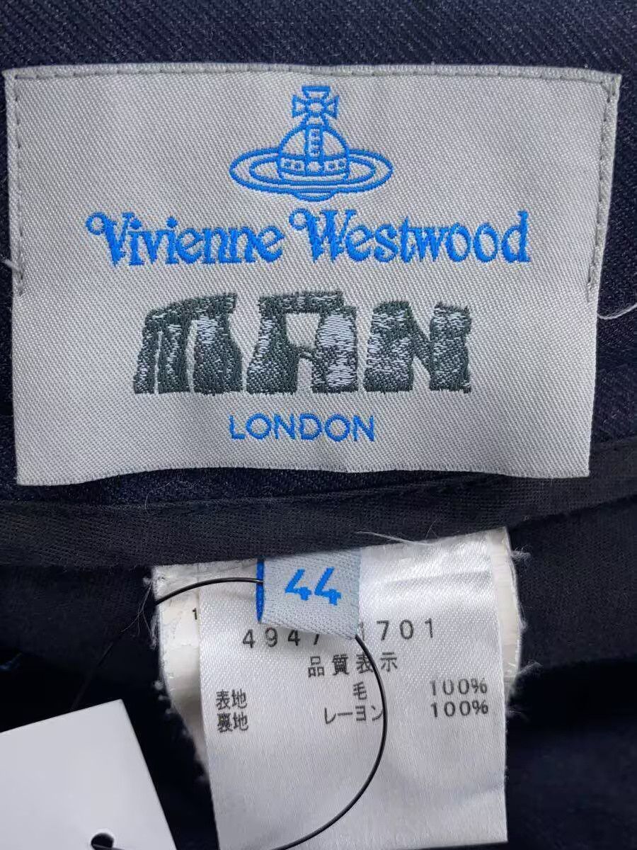 Vivienne Westwood Vivienne Westwood Old Tag Plain Wool Slacks Navy Size 34R - 4 Thumbnail