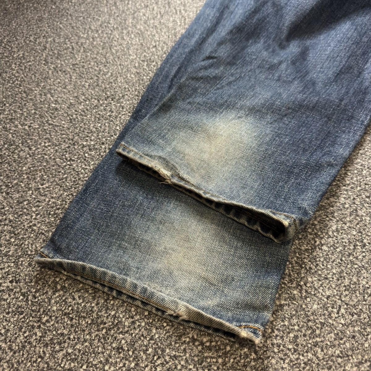 Japanese Brand 🔥🇯🇵 Vintage 90s Japanese Denim Chessking Bobson Distressed Size US 31 - 12 Thumbnail