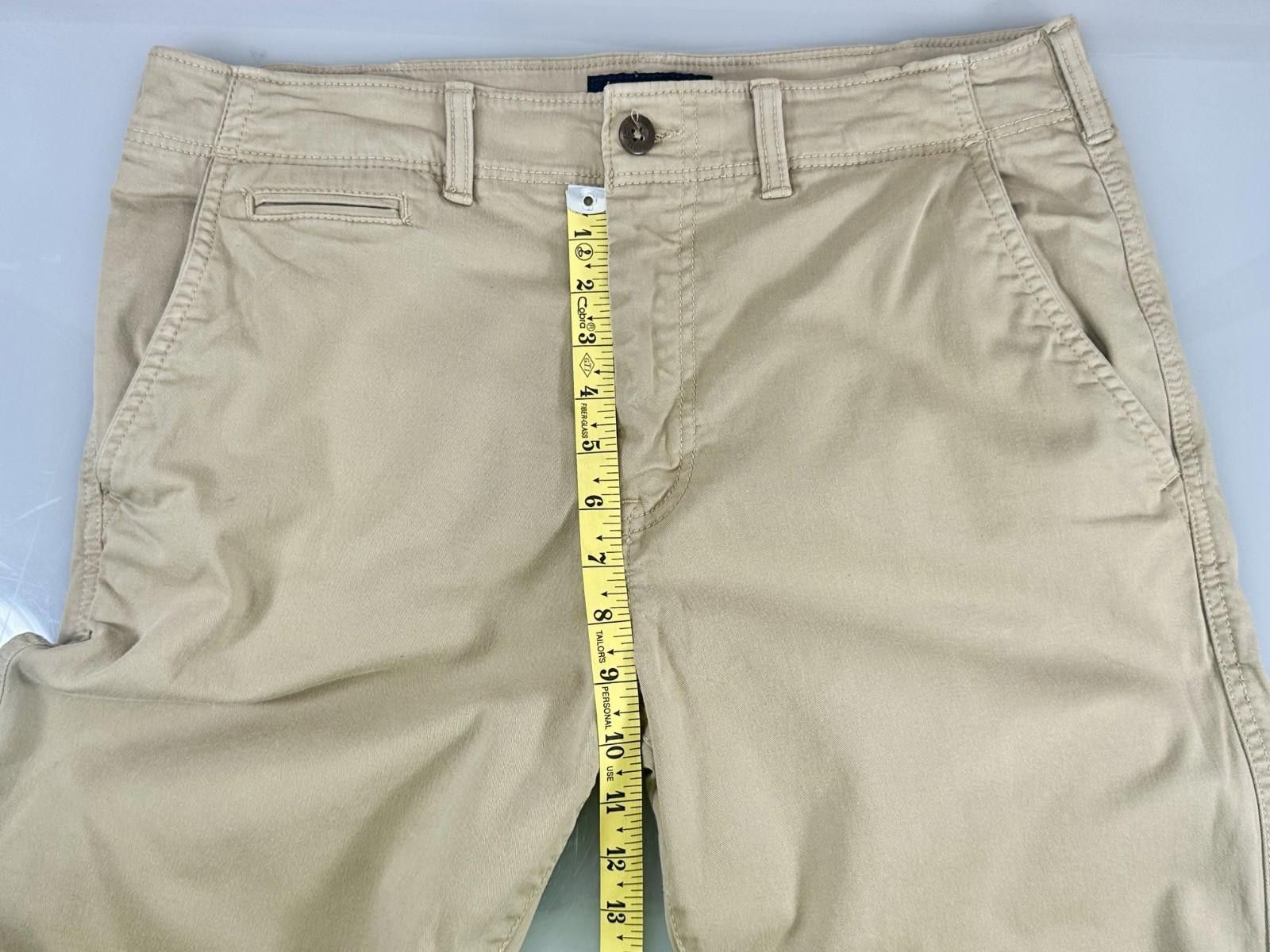 American Eagle Outfitters American Eagle Men 34/32 Extreme Flex Relaxed Straight Chino Size US 34 / EU 50 - 4 Thumbnail