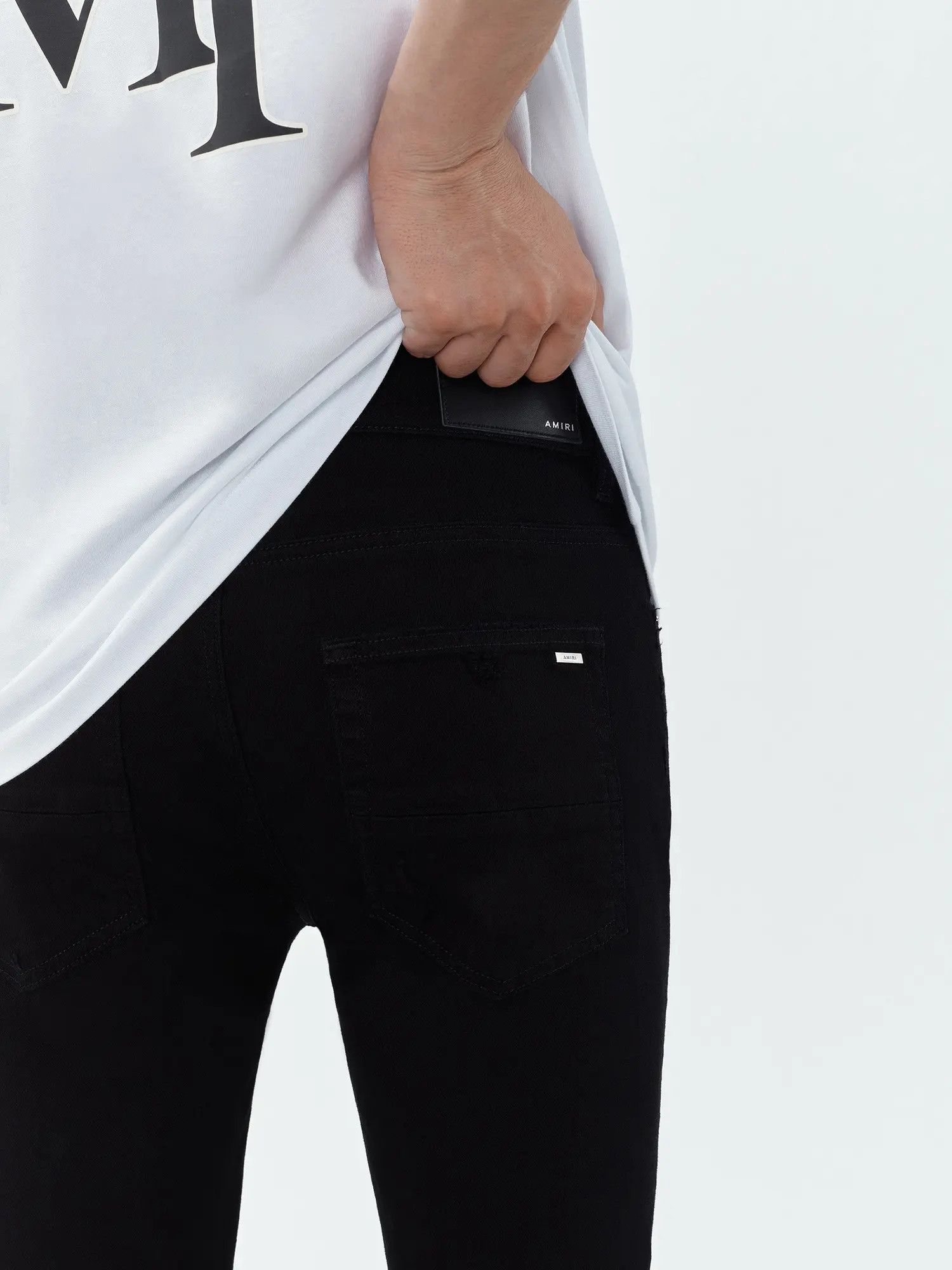 Amiri oc11z0425 MX1 Jeans in Black Size US 30 / EU 46 - 8 Thumbnail