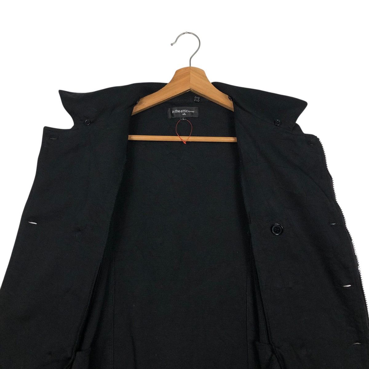 In The Attic 📌Rich Black Biker Jacket Punk In The Attic Jpn Beauty Beast Size US L / EU 52-54 / 3 - 15 Thumbnail