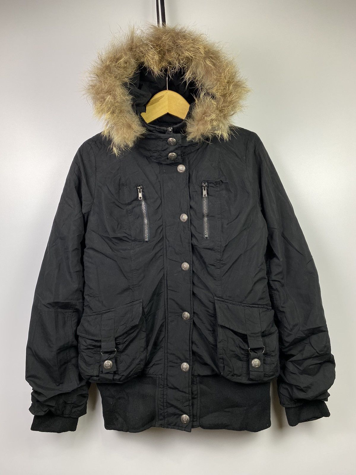 If Six Was Nine × Japanese Brand 2000s Faux Fur Colza Puffer